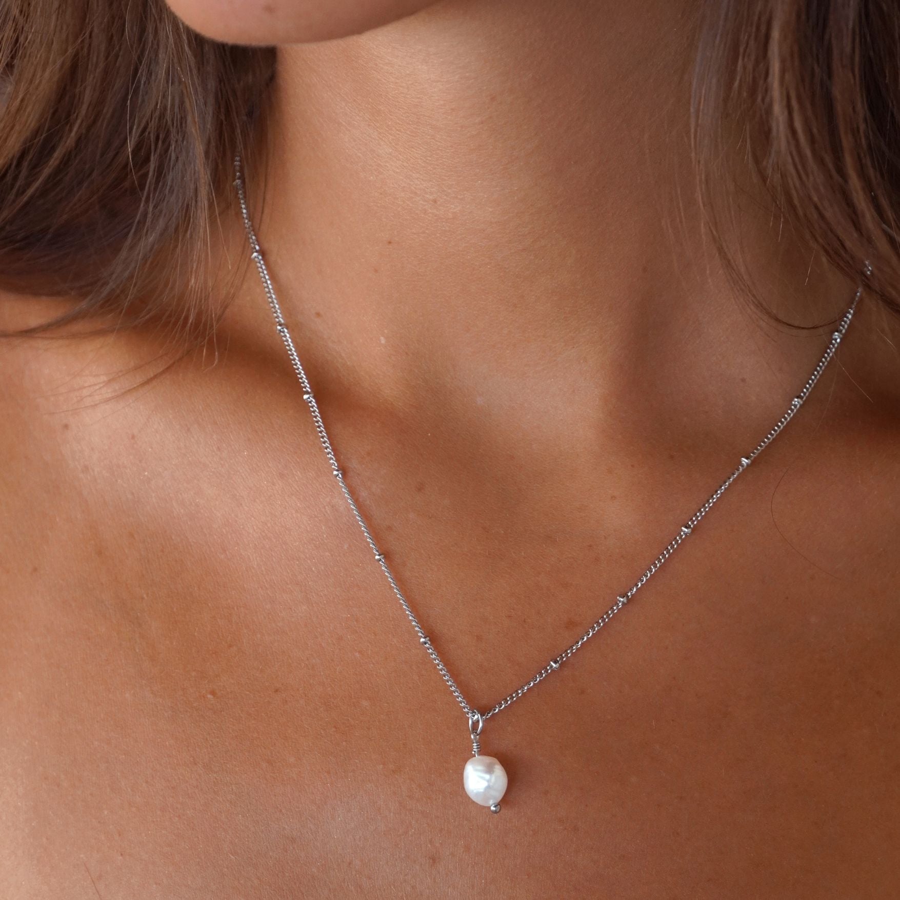 Athena Baroque Pearl Pendant