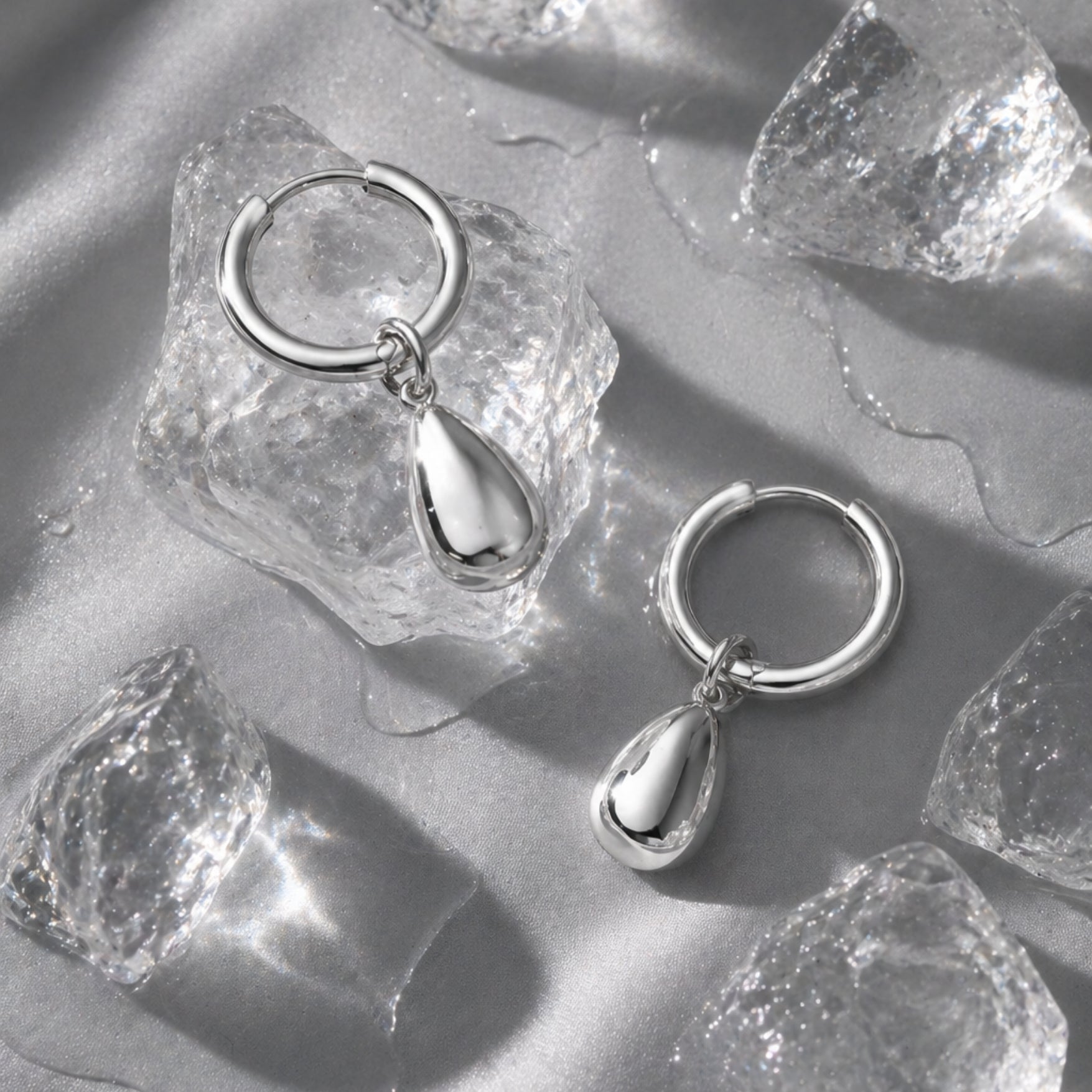 Athena Drop Hoops