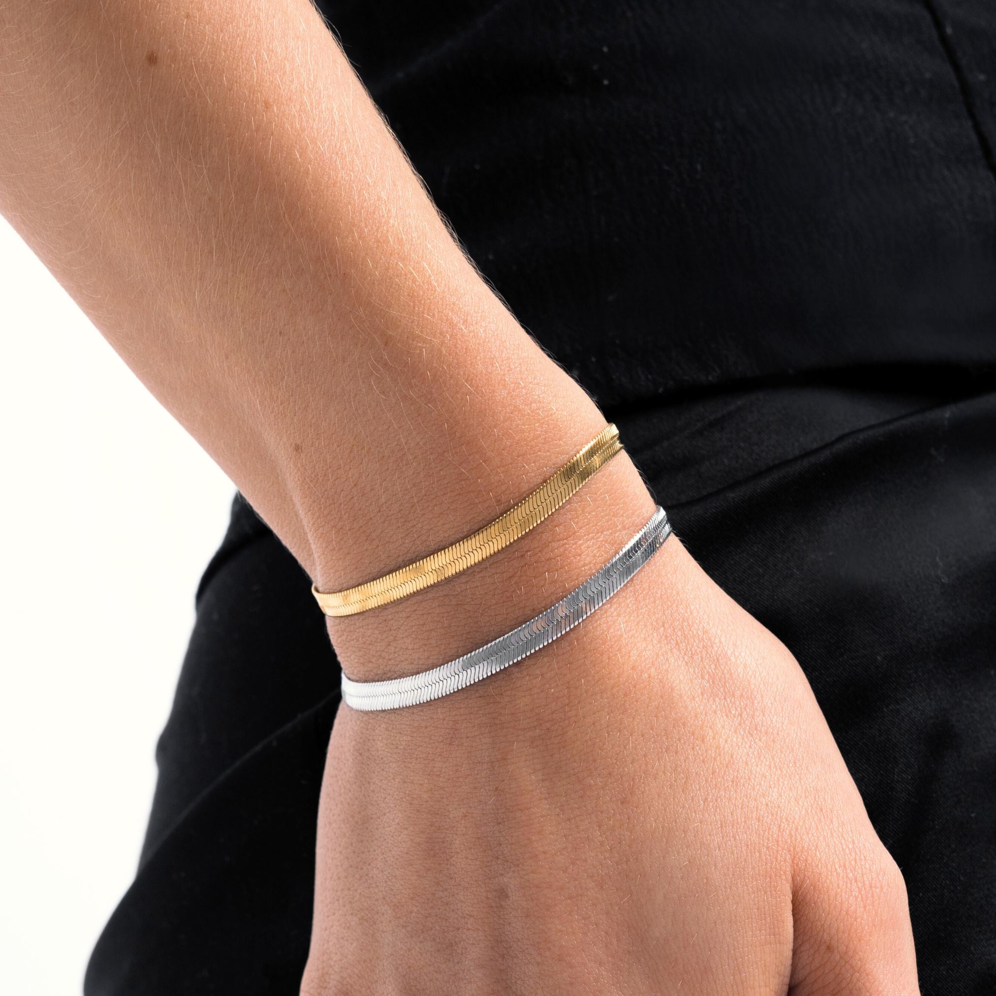Athena "Kauai" Herringbone Bracelet