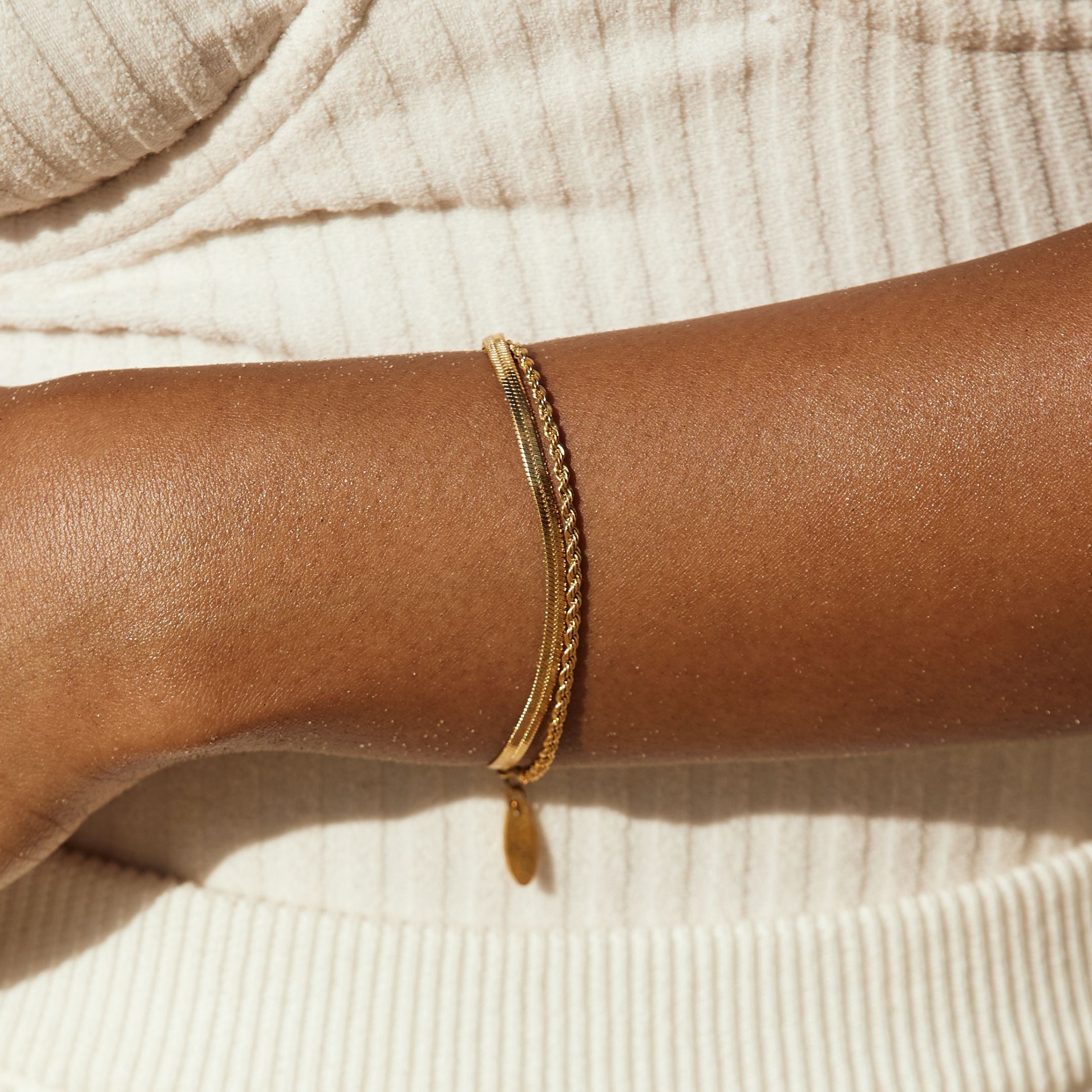 Athena "Ios" Layered Bracelet