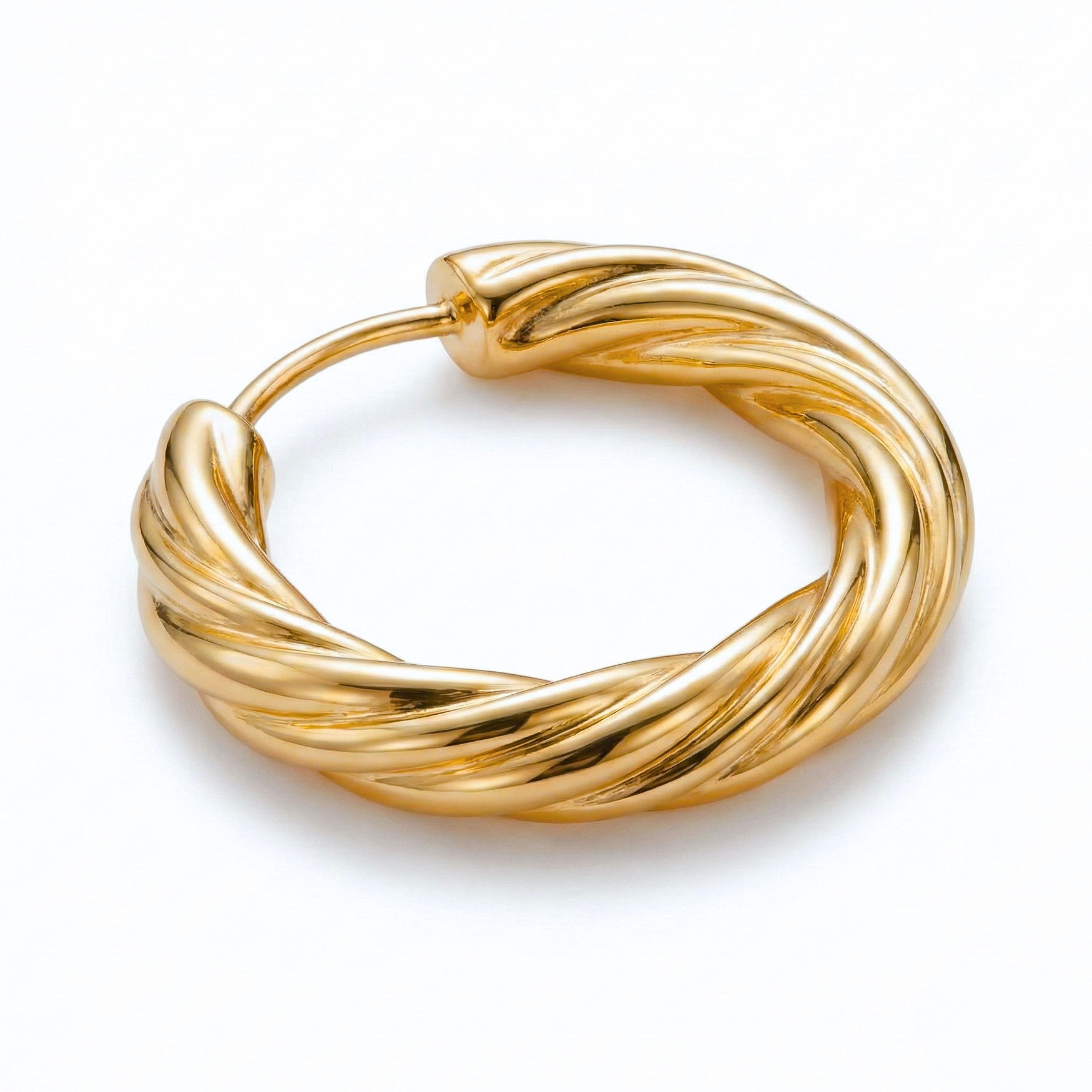 Athena Everyday Twisted Hoops