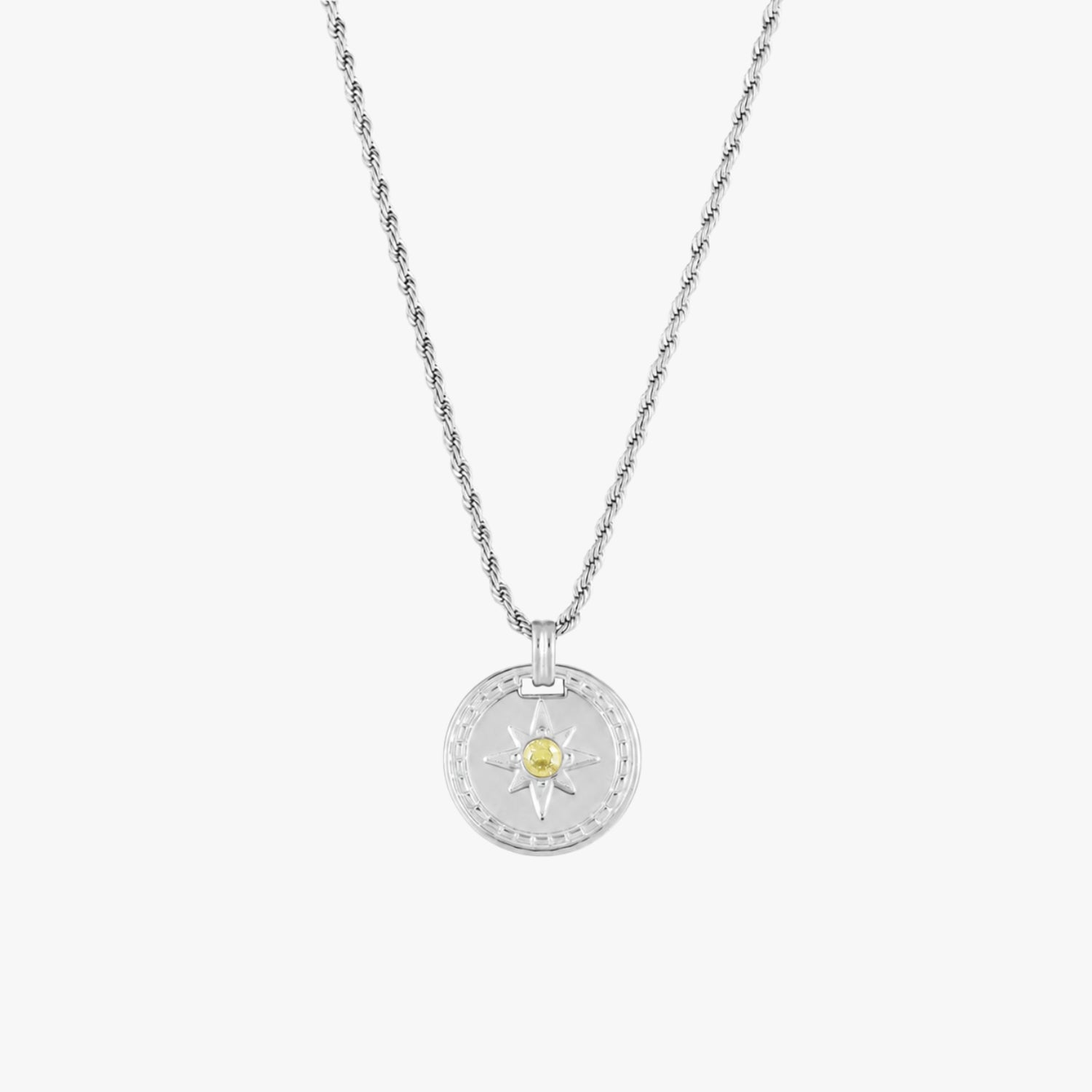Athena Golden Compass Necklace