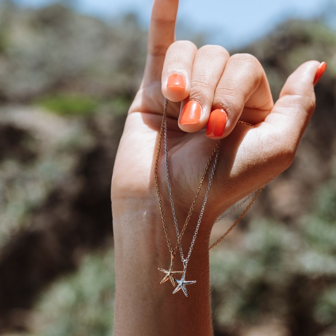 Athena Starfish Necklace