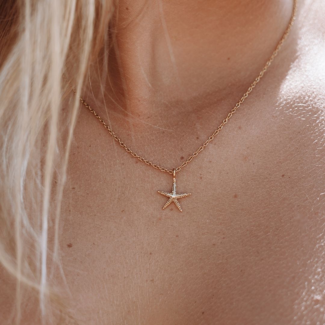 Athena Starfish Necklace