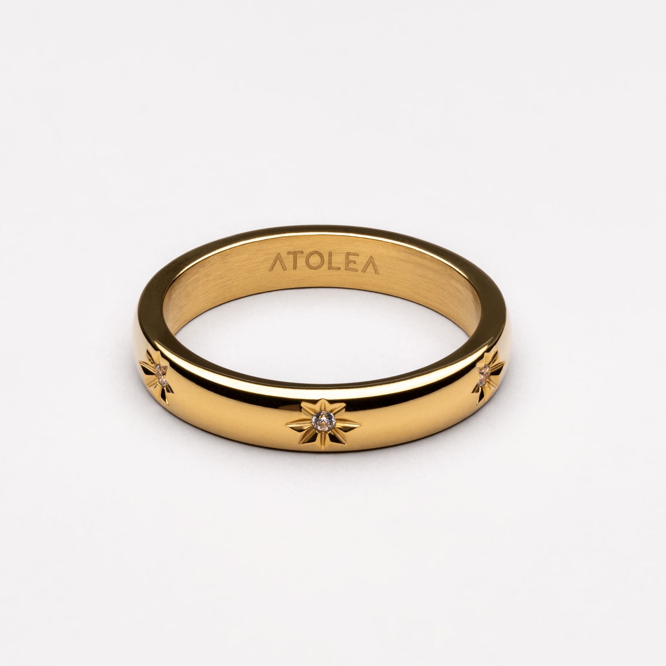Athena Sparkling Band Ring
