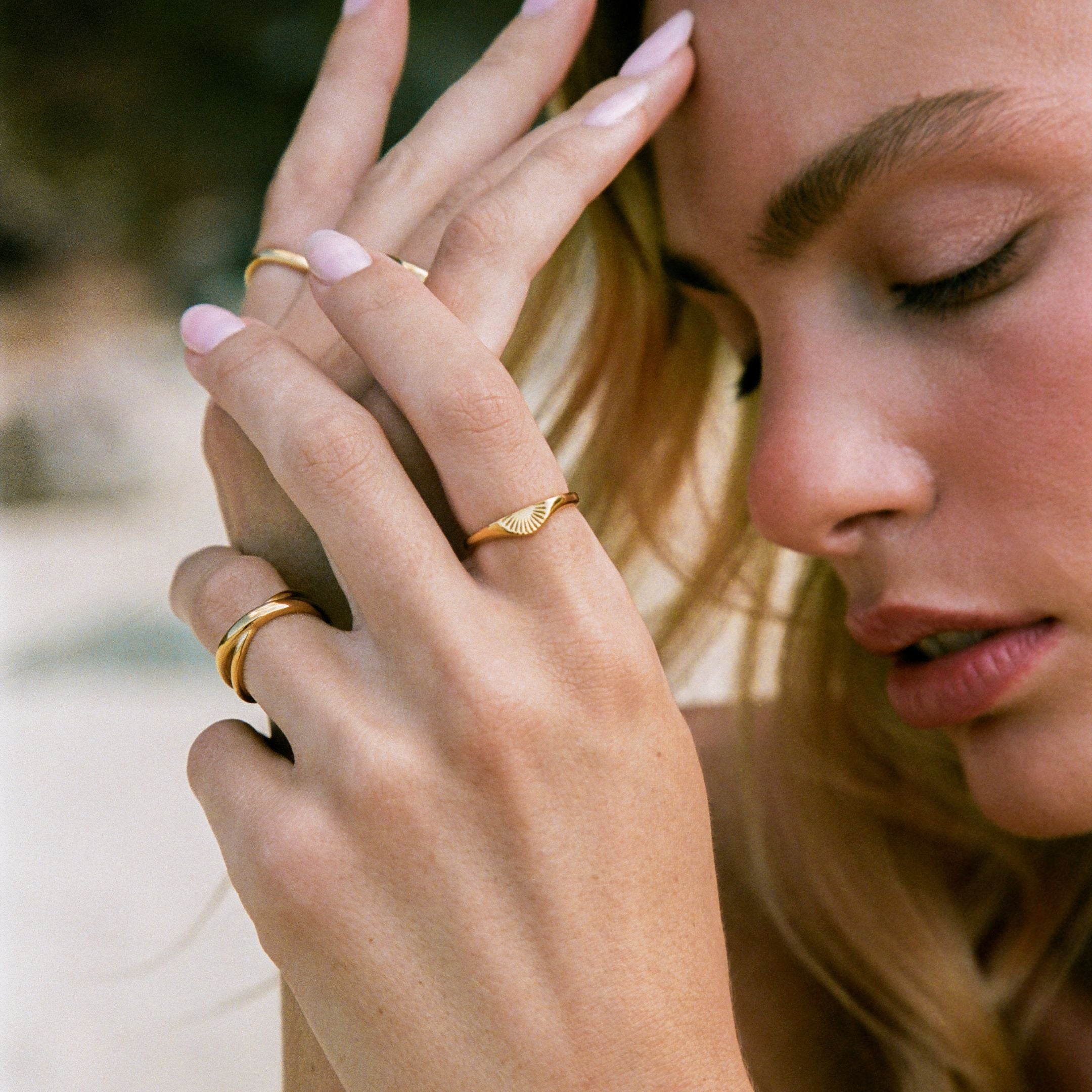 Athena Sunrise Ring