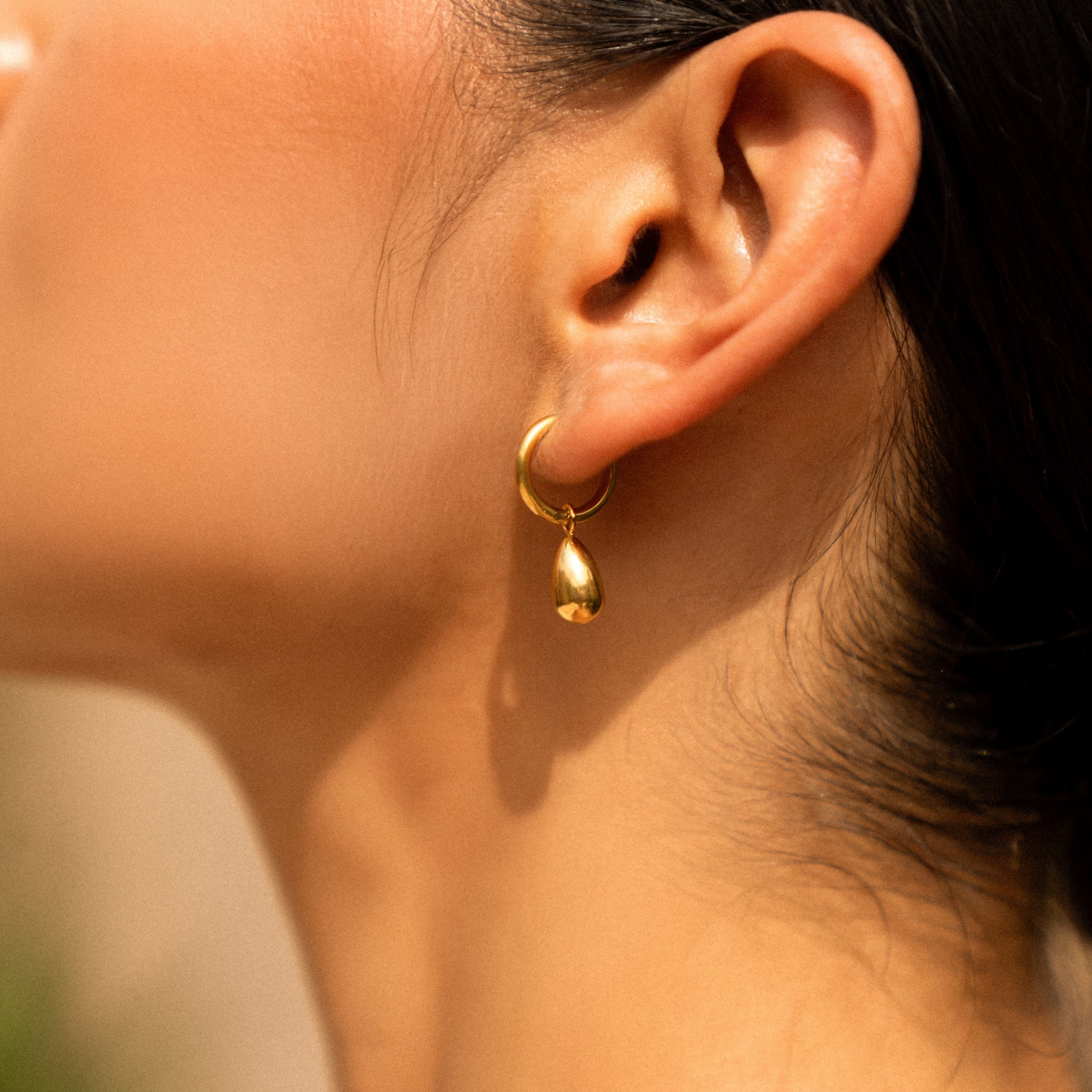 Athena Drop Hoops