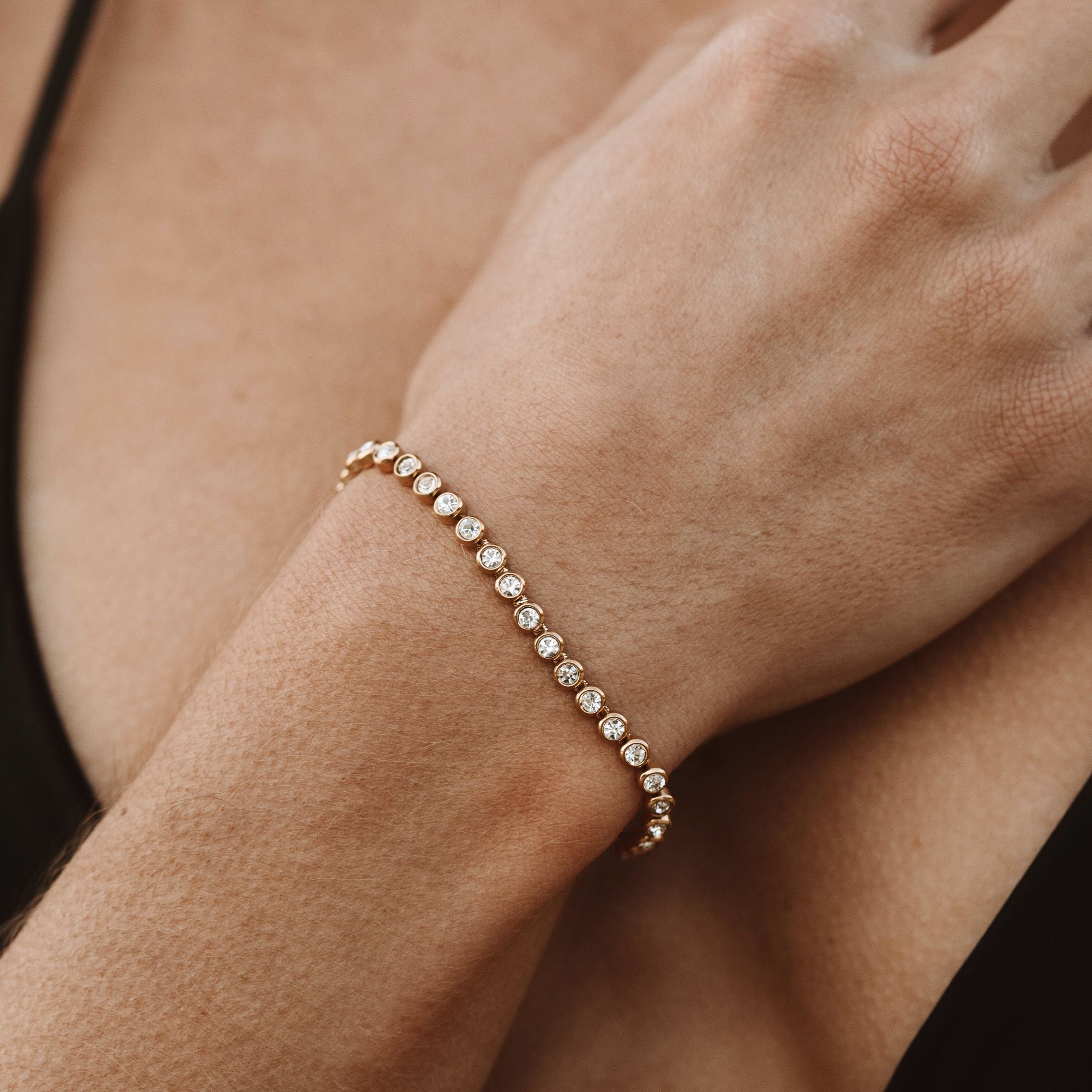 Athena Tennis Bracelet