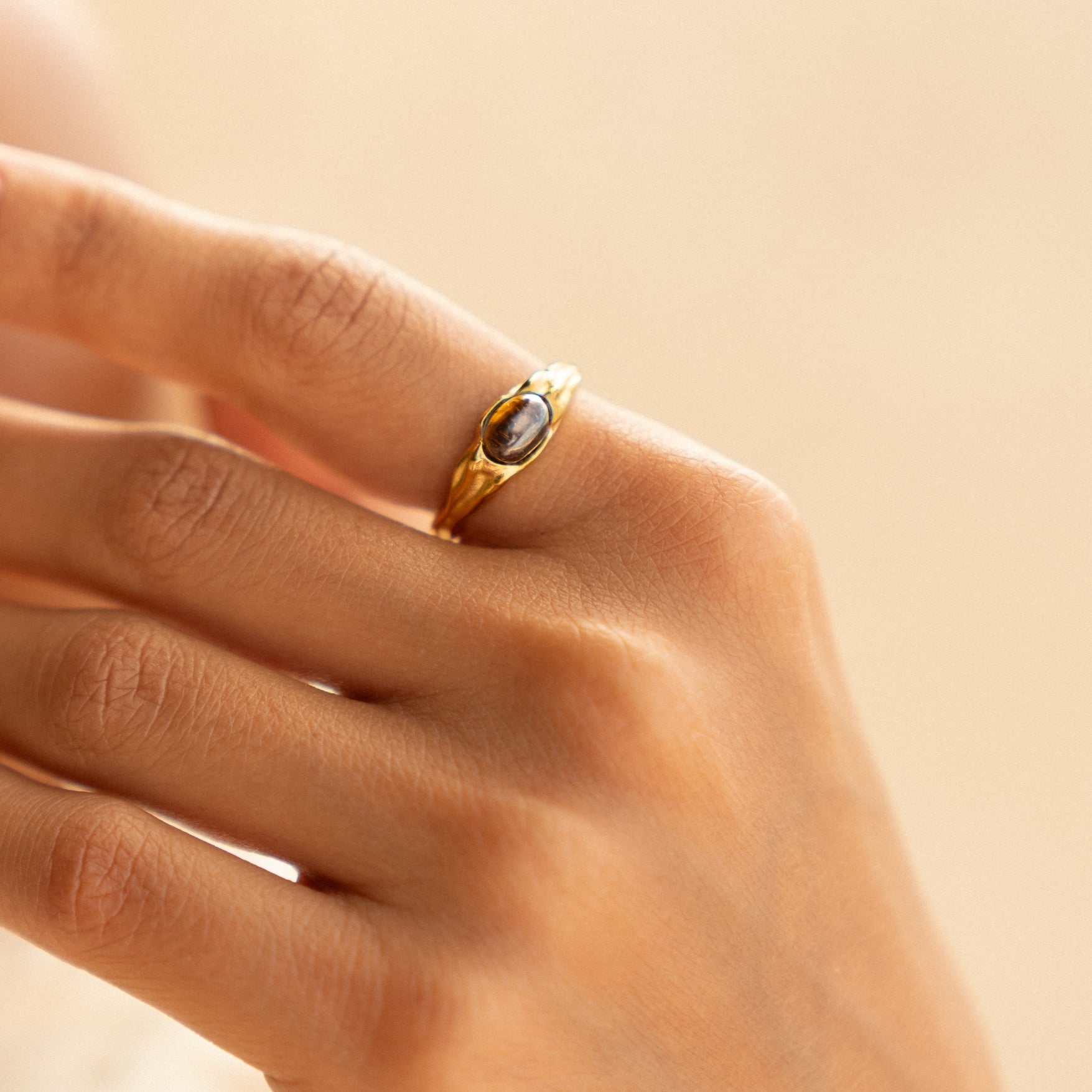 Athena Tiger Eye Ring