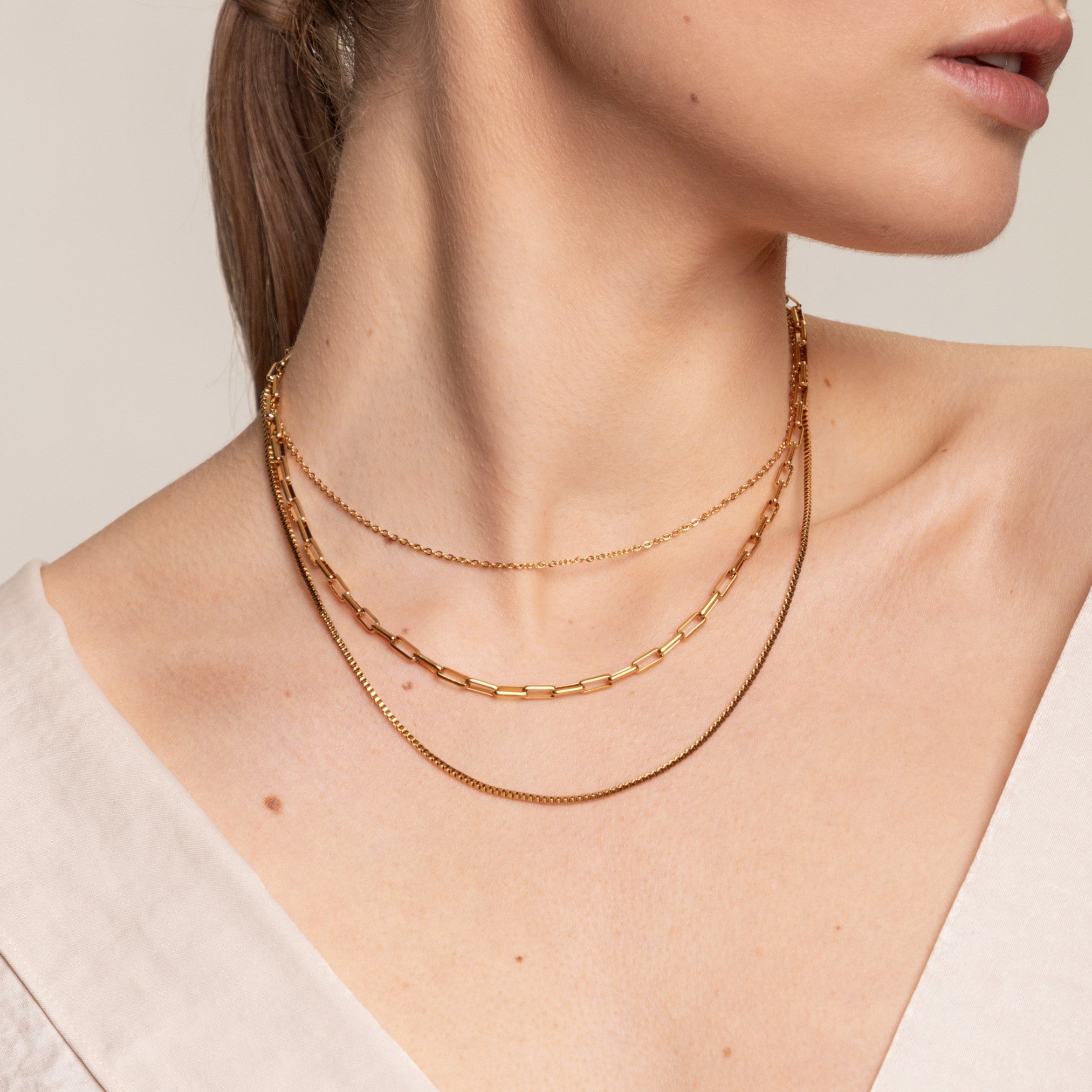 Athena "Saona" Layered Necklace