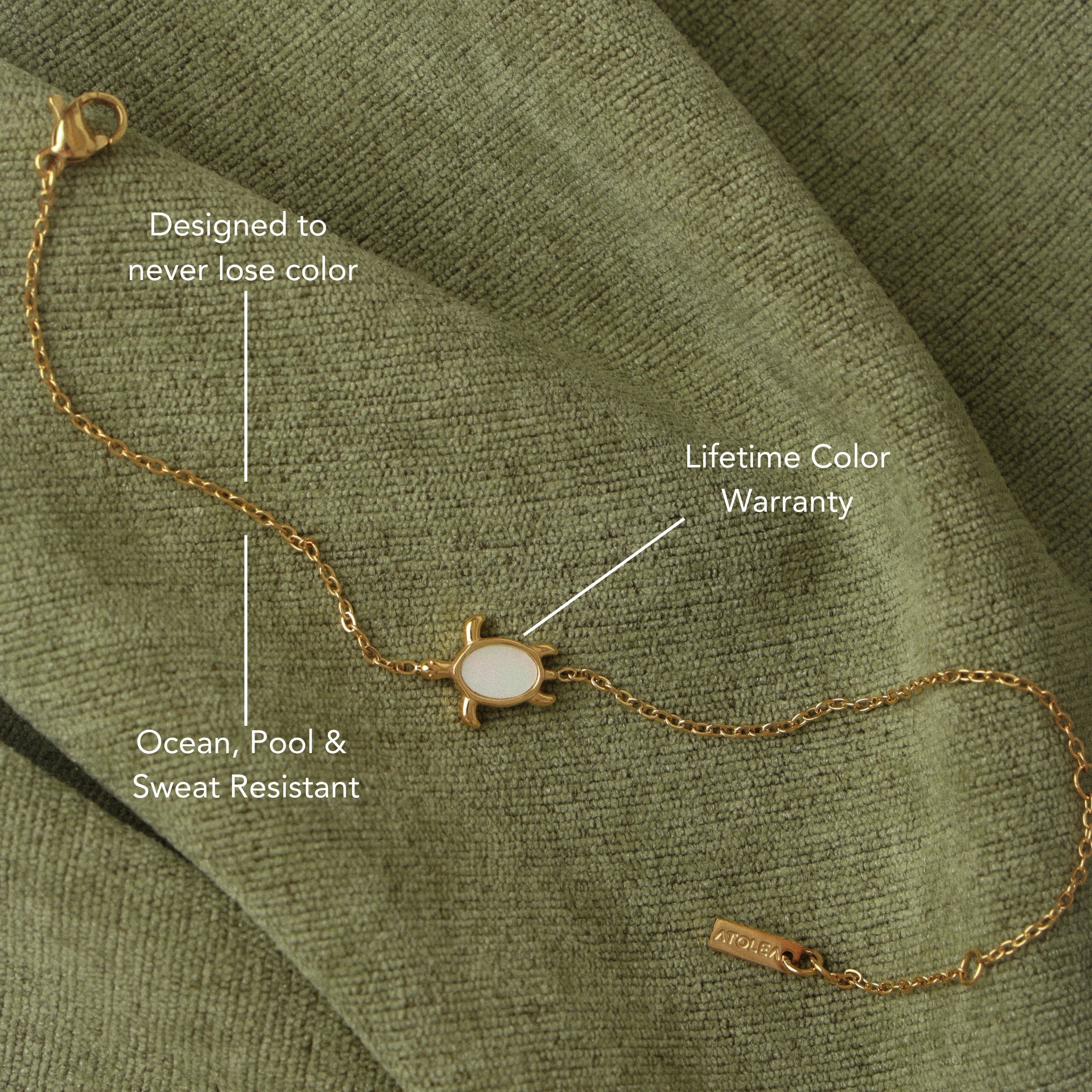 Athena Turtle Guardian Bracelet
