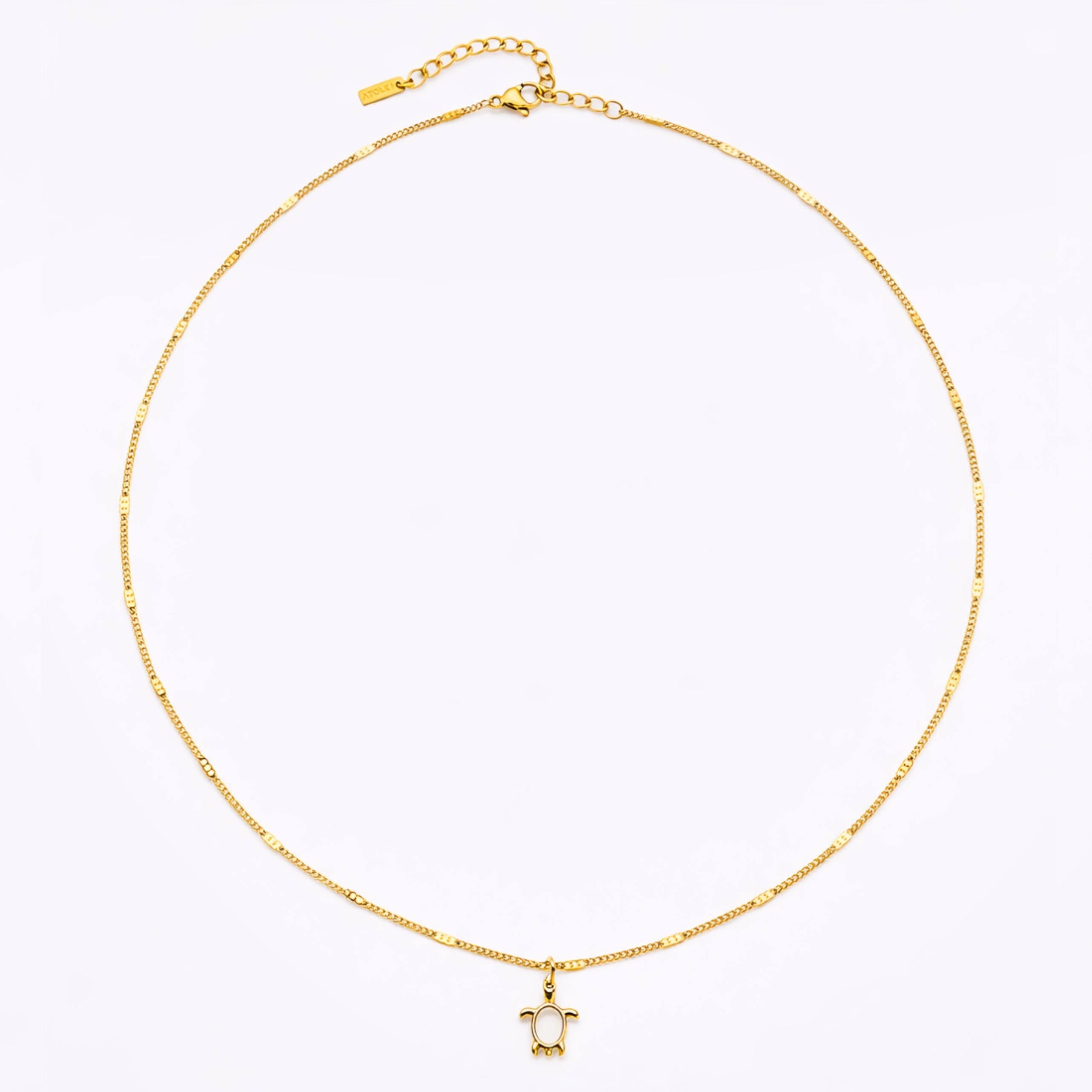 Athena Turtle Guardian Necklace