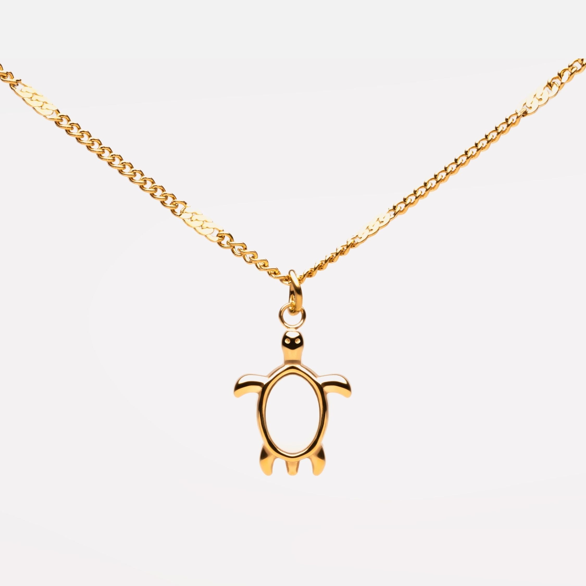 Athena Turtle Guardian Necklace