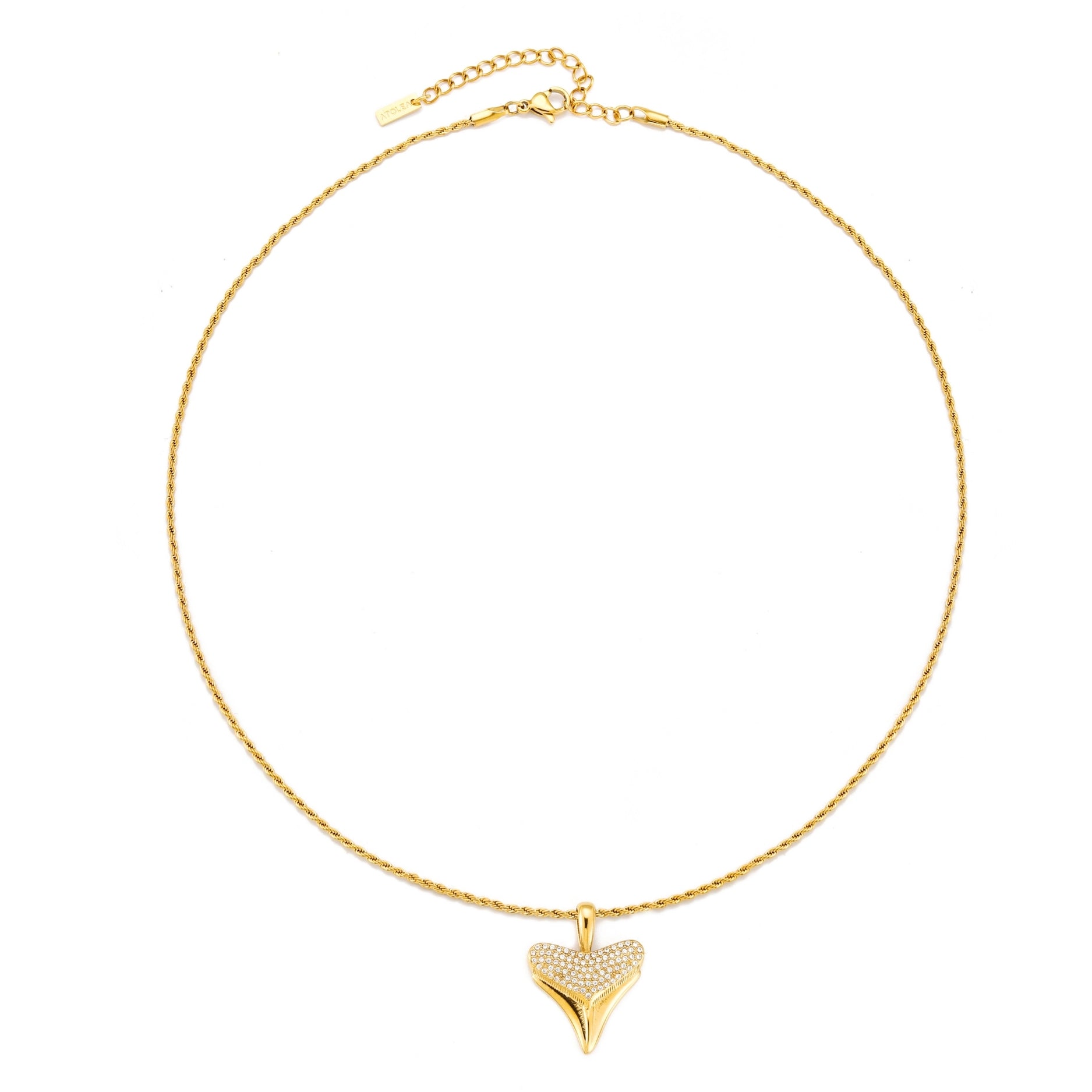 Athena Shark Tooth Pendant