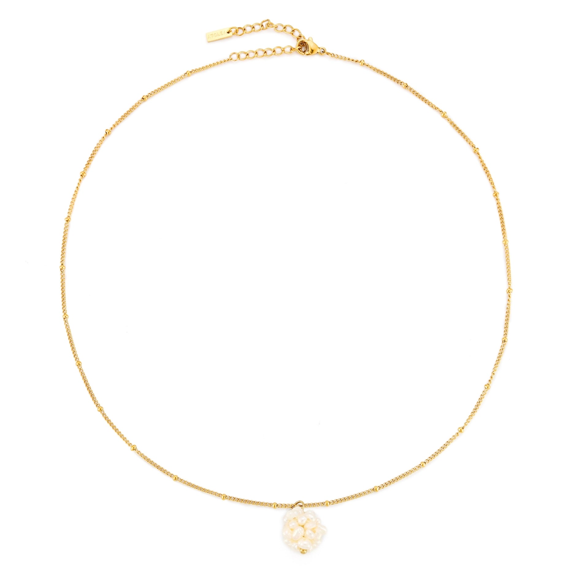 Athena Tiny Pearls Necklace