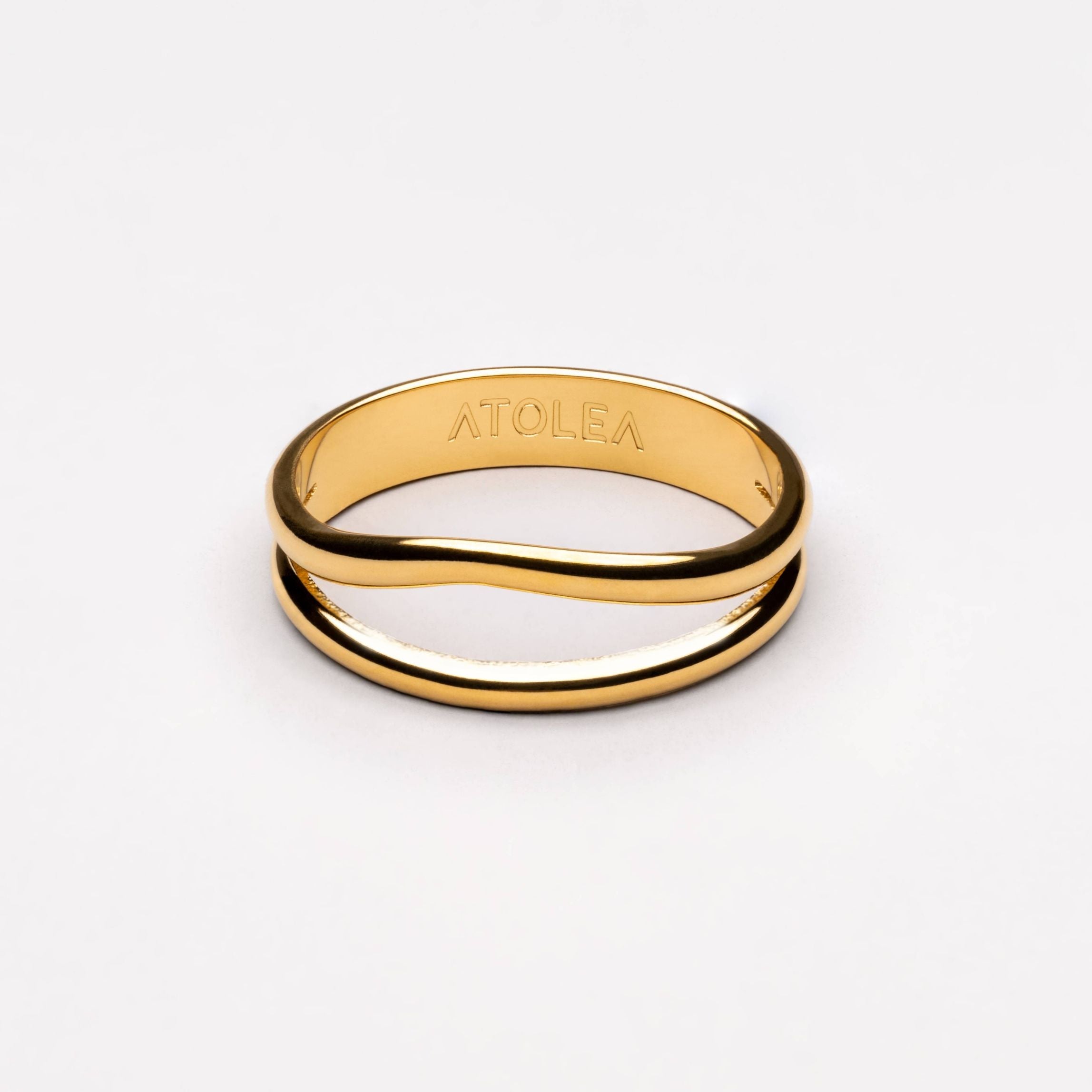 Athena "Breeze" Double Ring