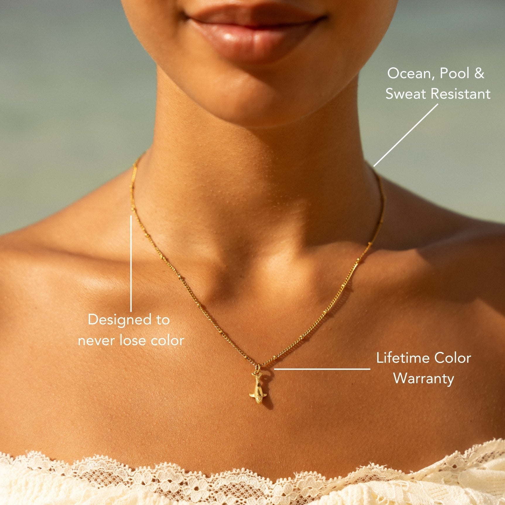 Athena Whale Necklace