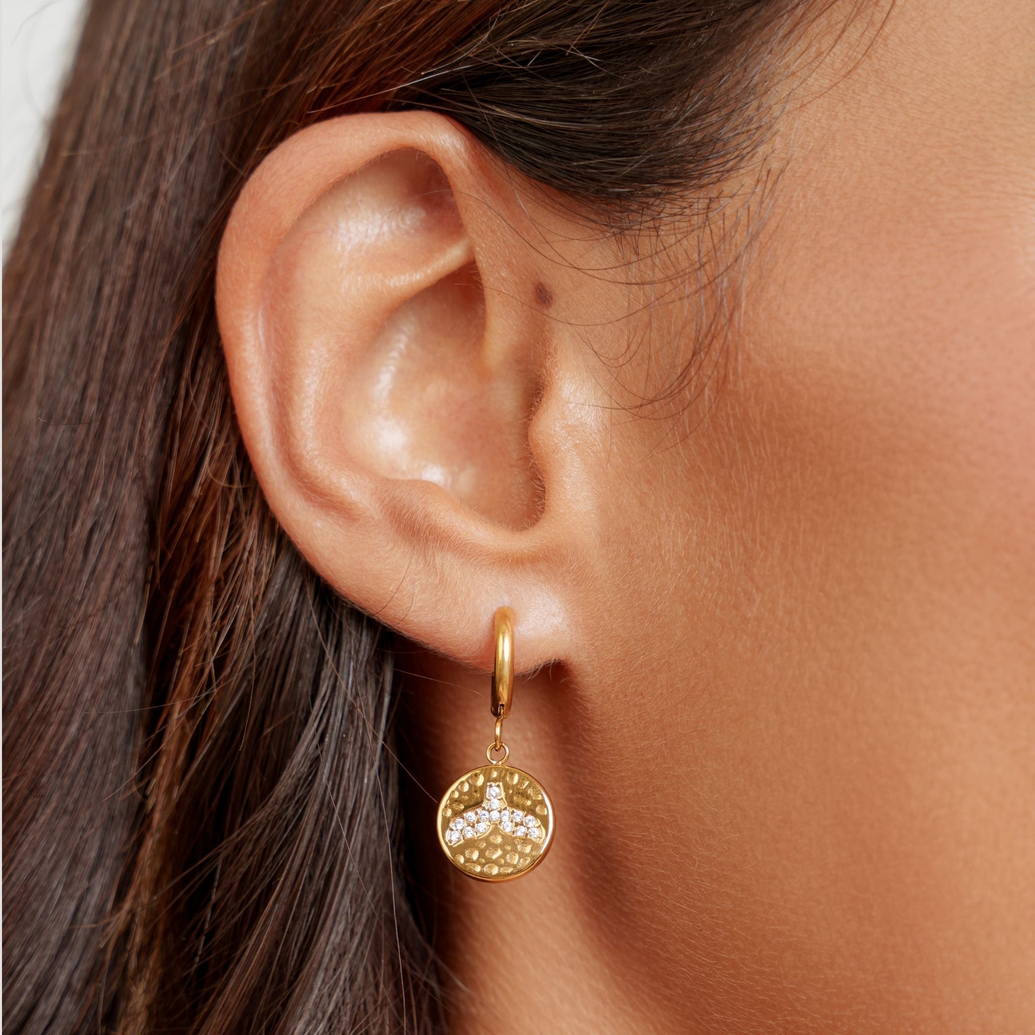 Athena Whale Tail Earrings