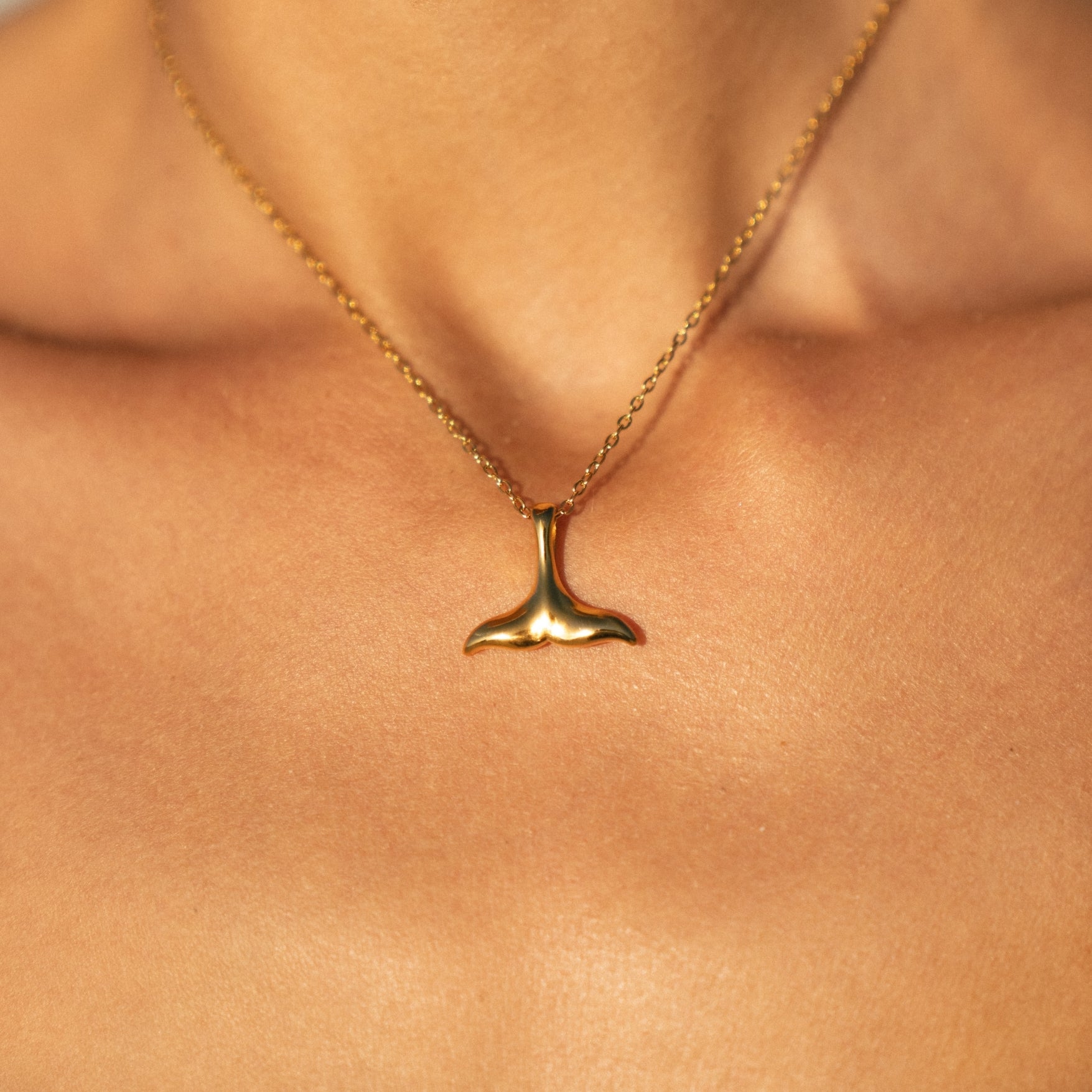 Athena Whale Tail Necklace