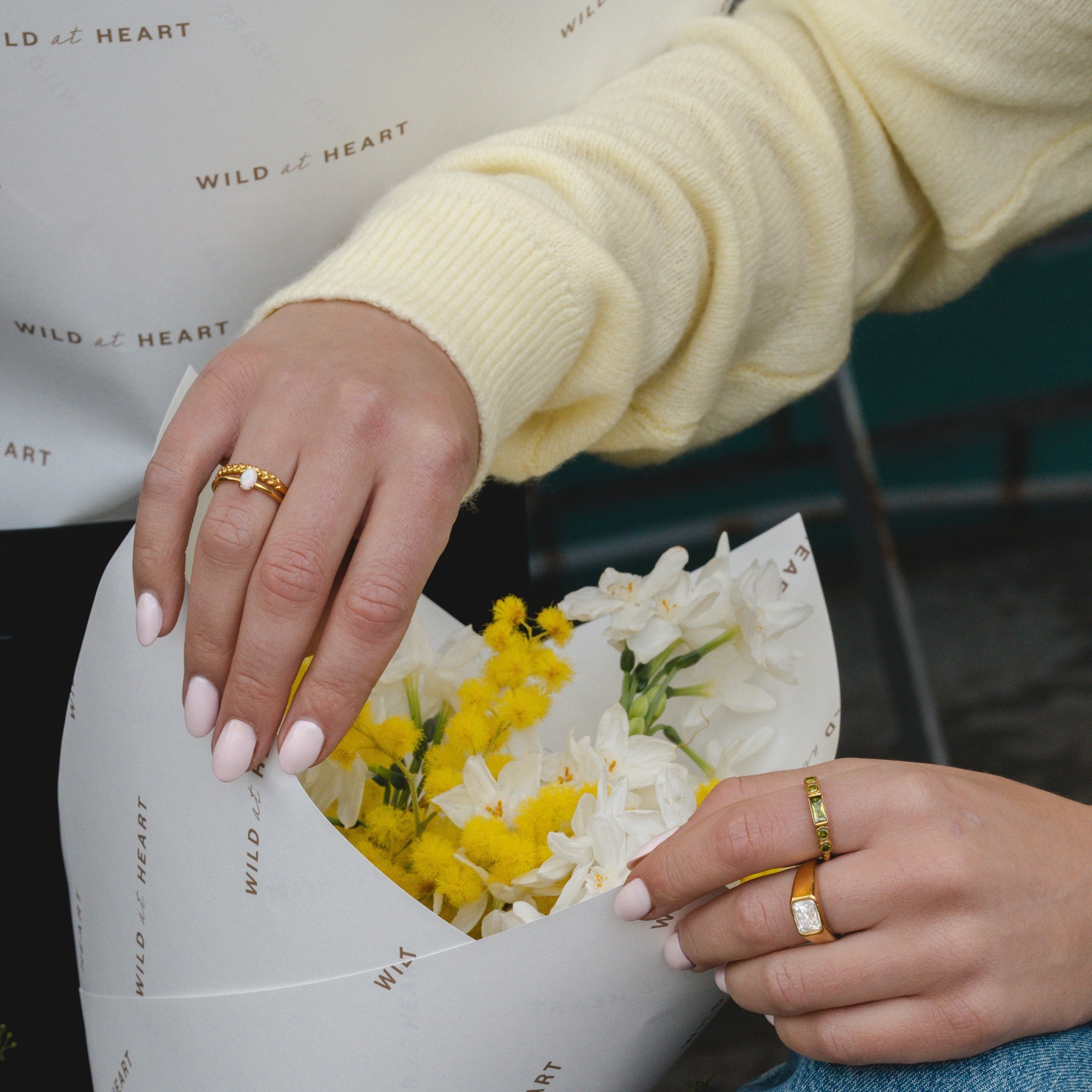 Athena Oval Opal Ring