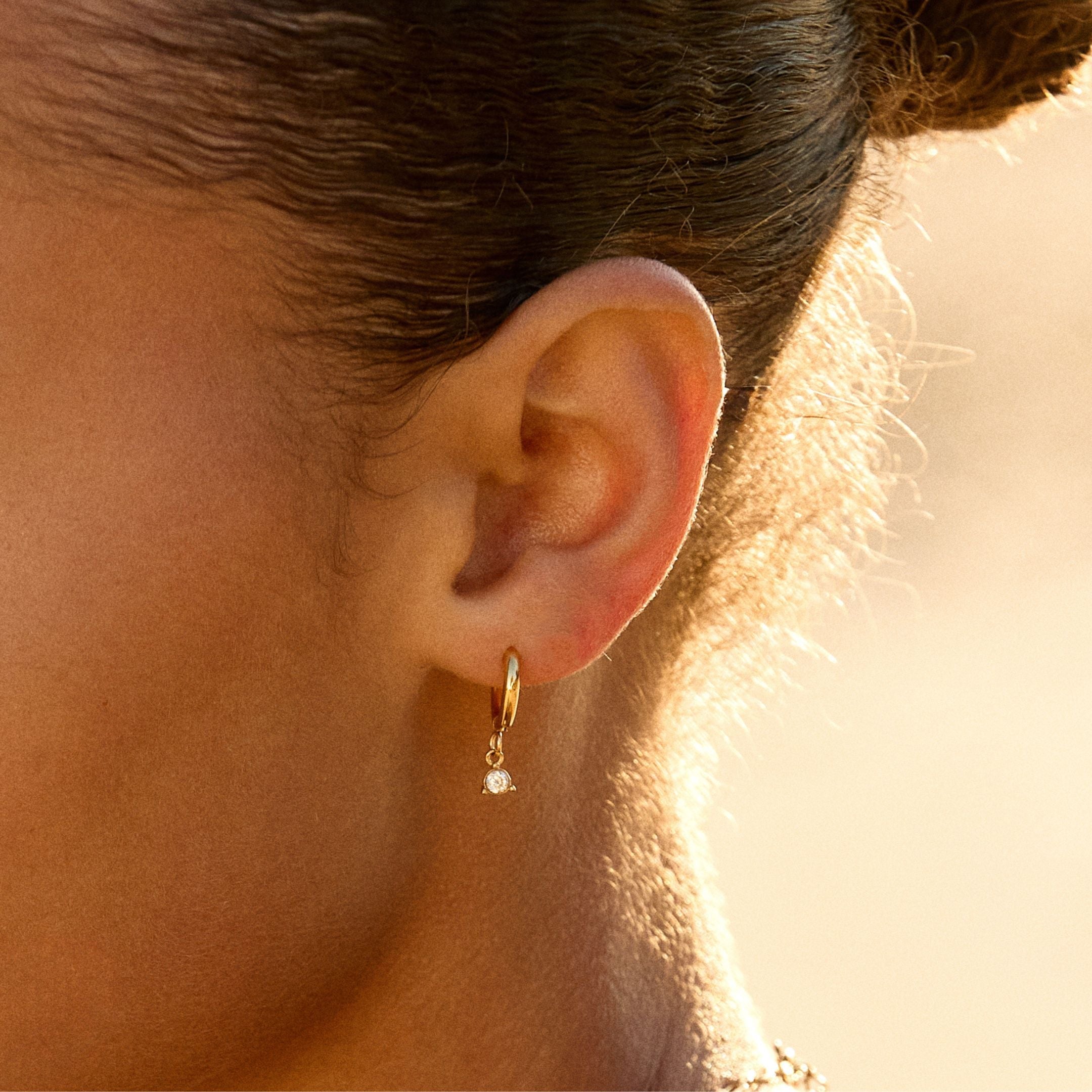 Athena Sparkle Drop Earrings