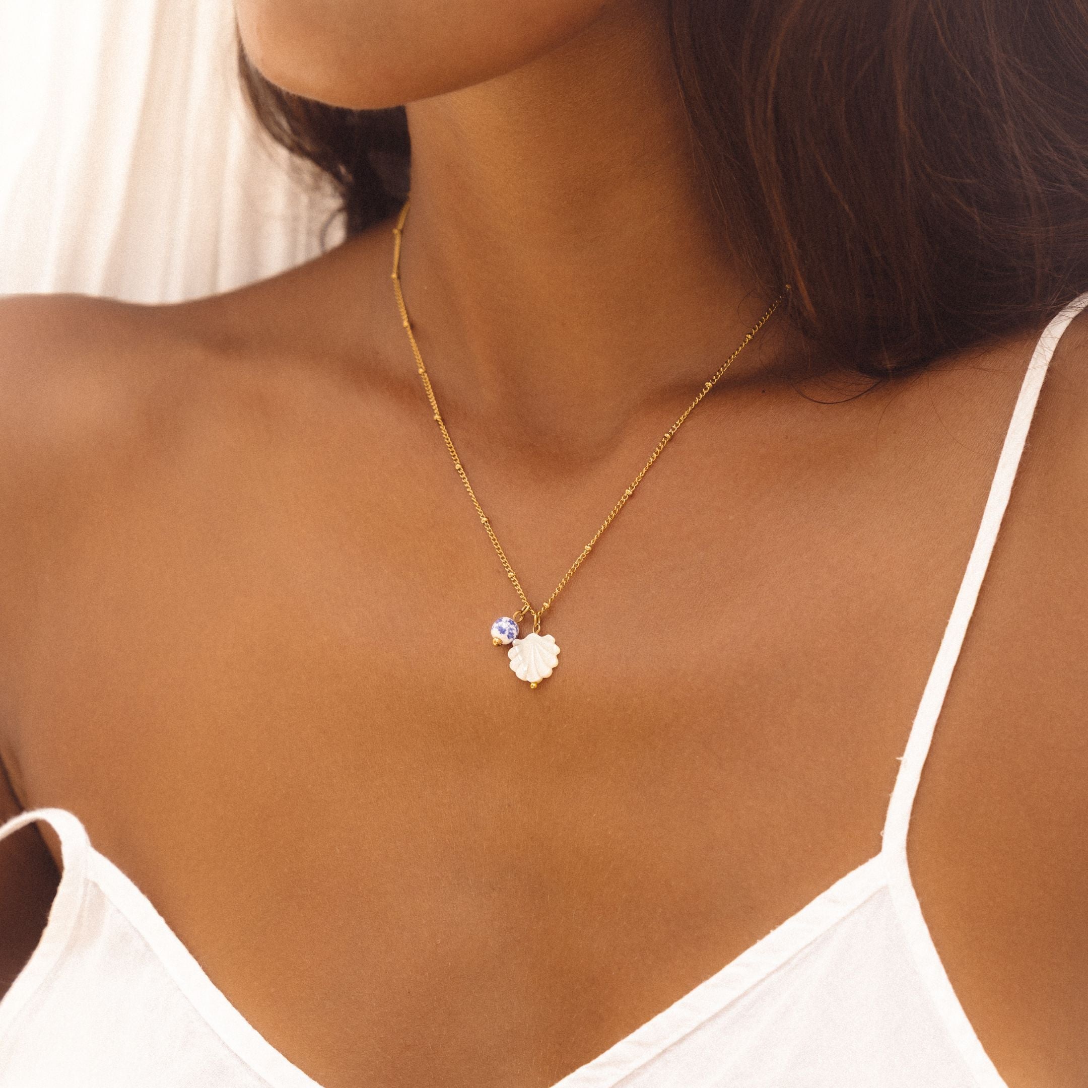 Athena Santorini Necklace