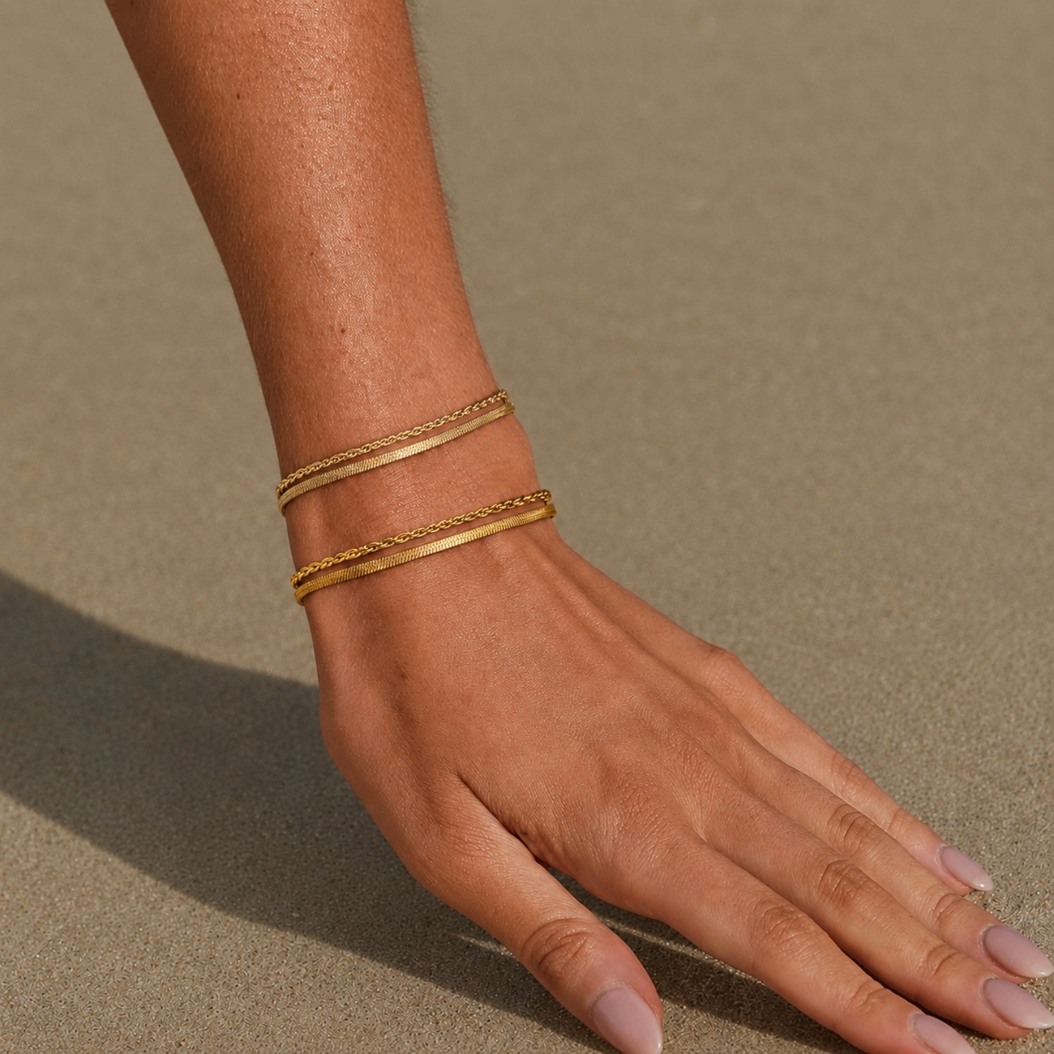 Athena "Ios" Layered Bracelet