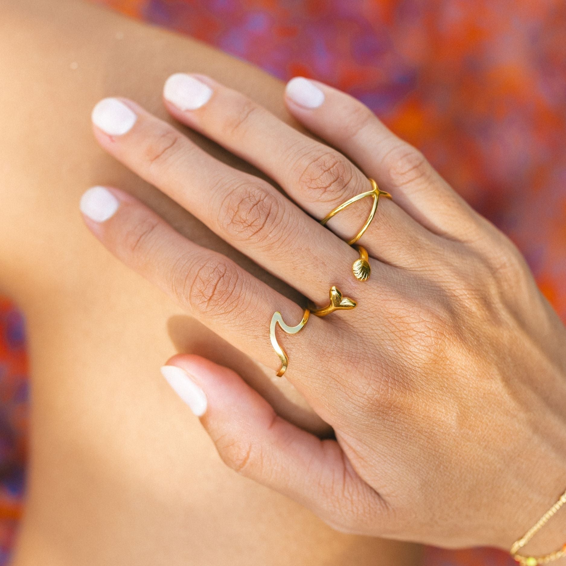 Athena Golden Sun Ring
