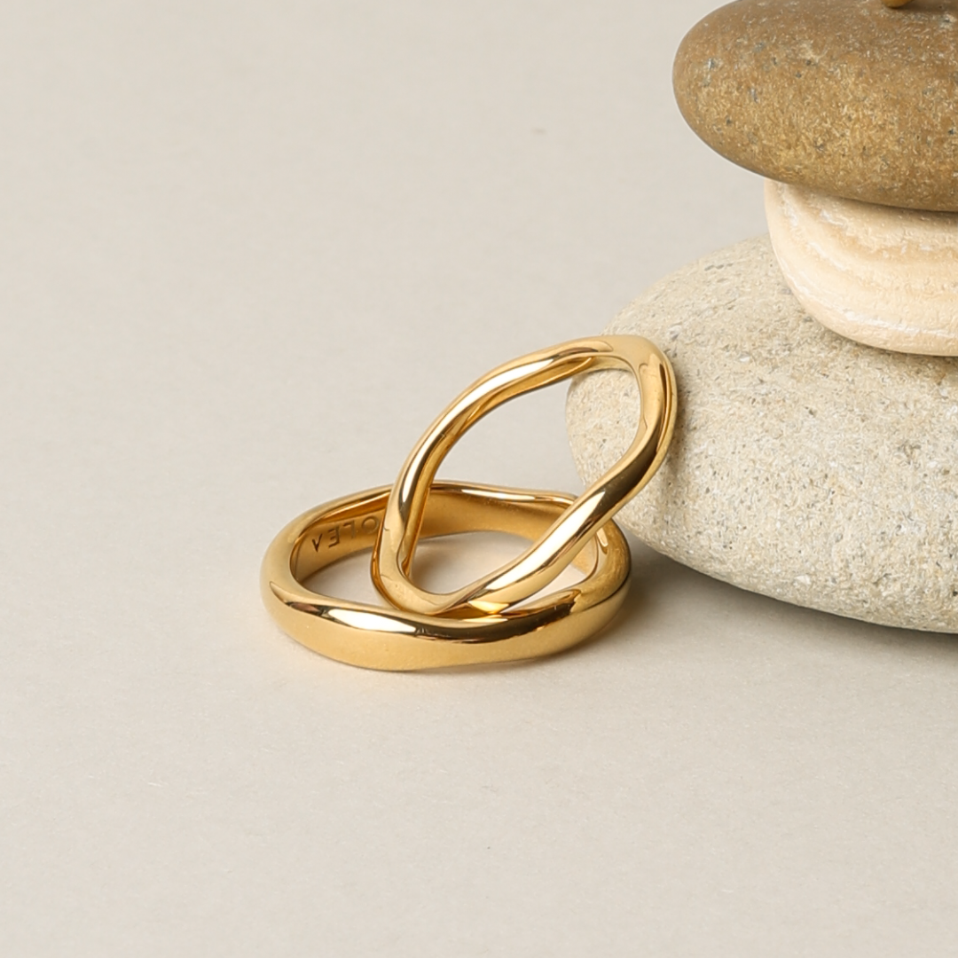 Athena "Gemini" Stackable Rings