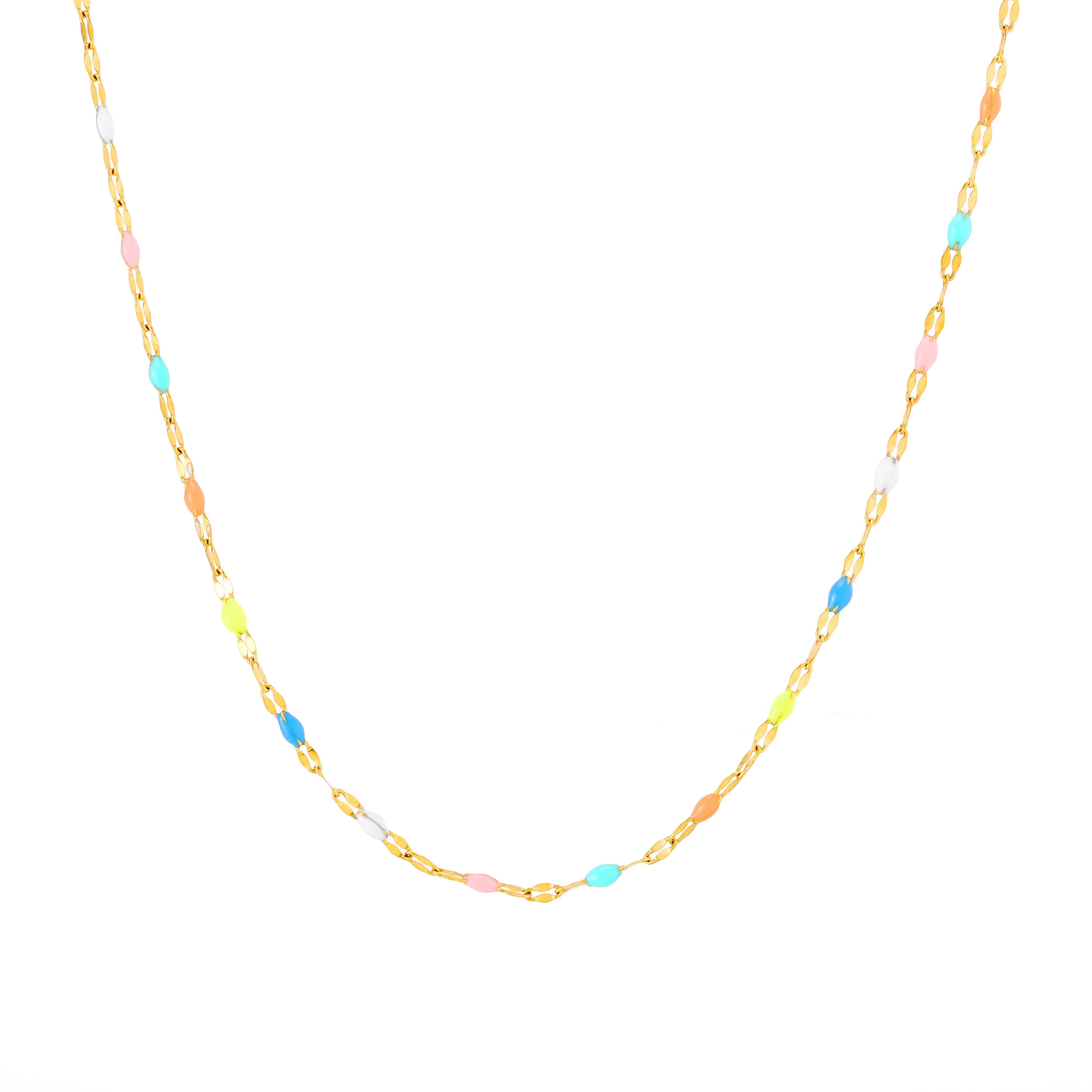 Athena Rainbow Dainty Choker