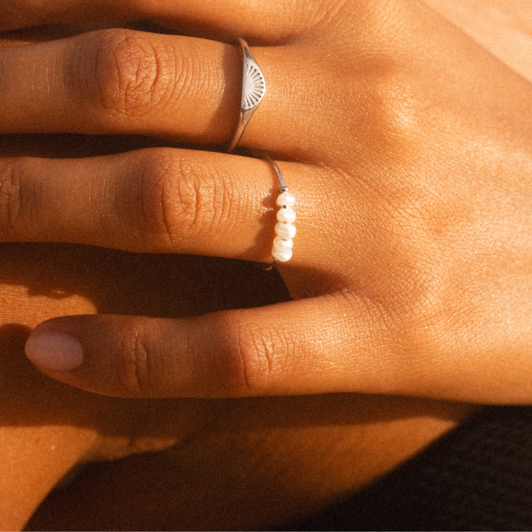 Athena Mini Pearls Ring