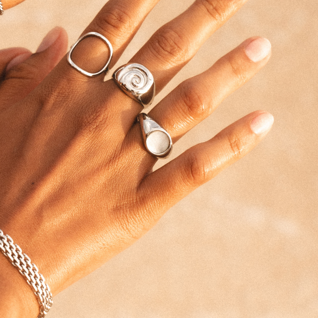 Athena Mother Of Pearl Ring