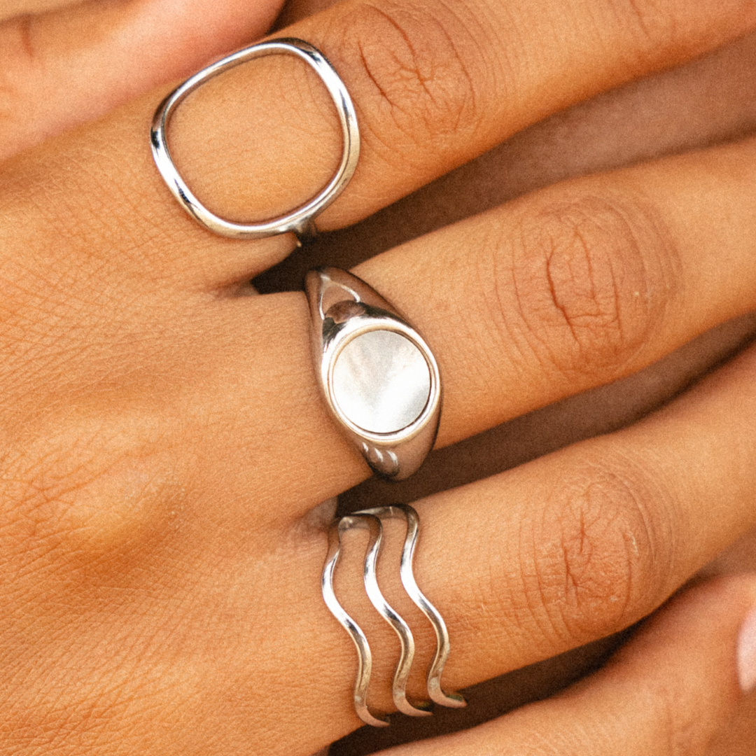Athena Mother Of Pearl Ring