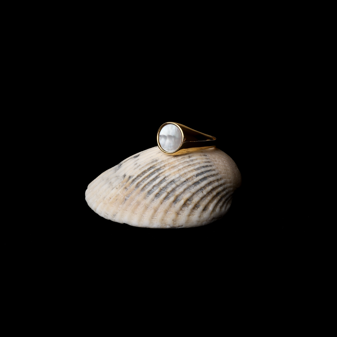 Athena Mother Of Pearl Ring