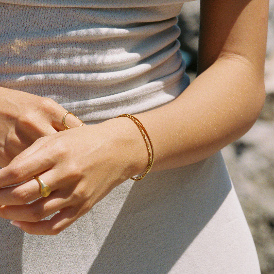 Athena "Ios" Layered Bracelet