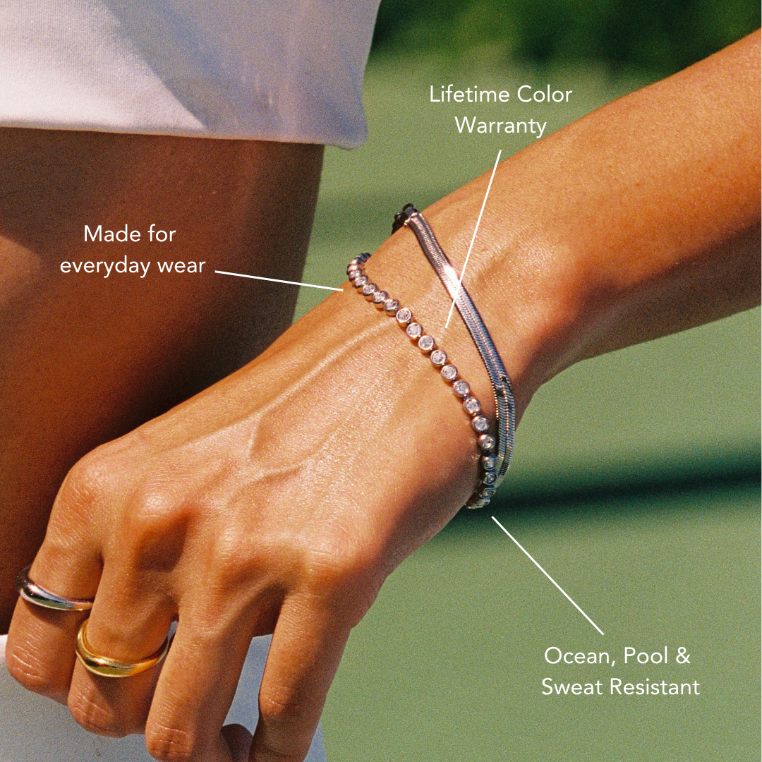 Athena Tennis Bracelet