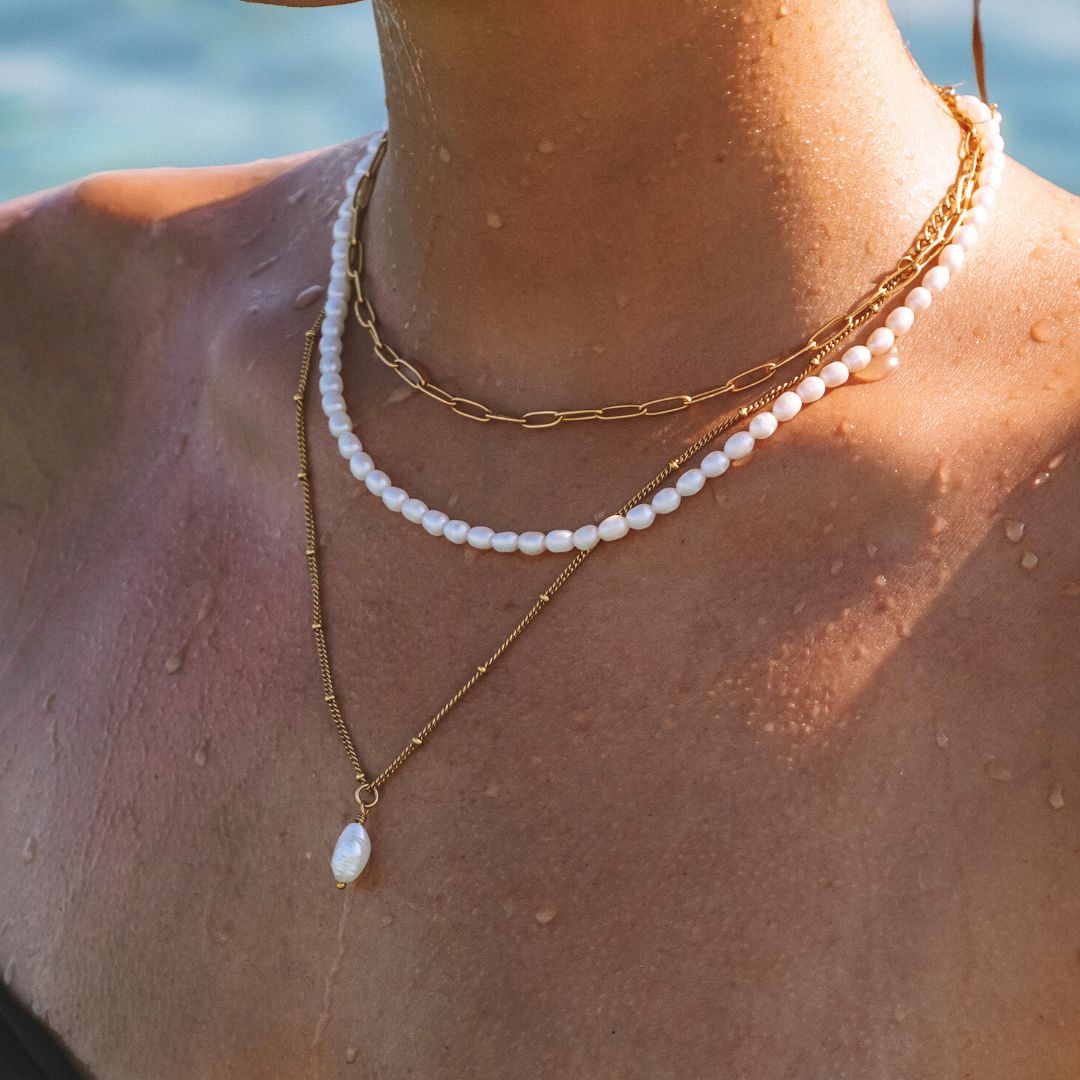 Athena Baroque Pearl Pendant