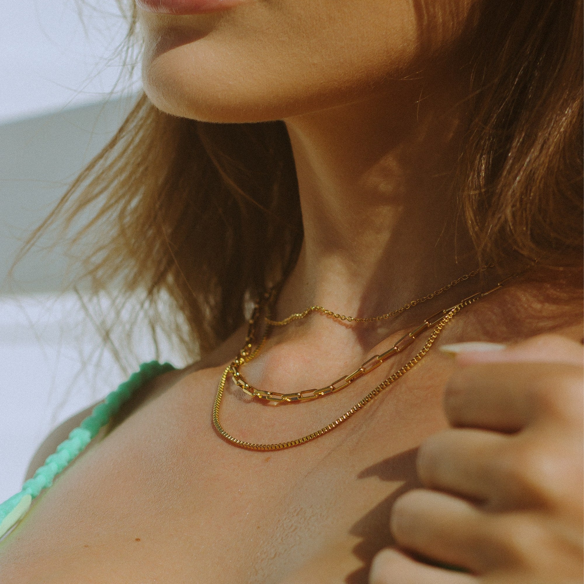 Athena "Saona" Layered Necklace