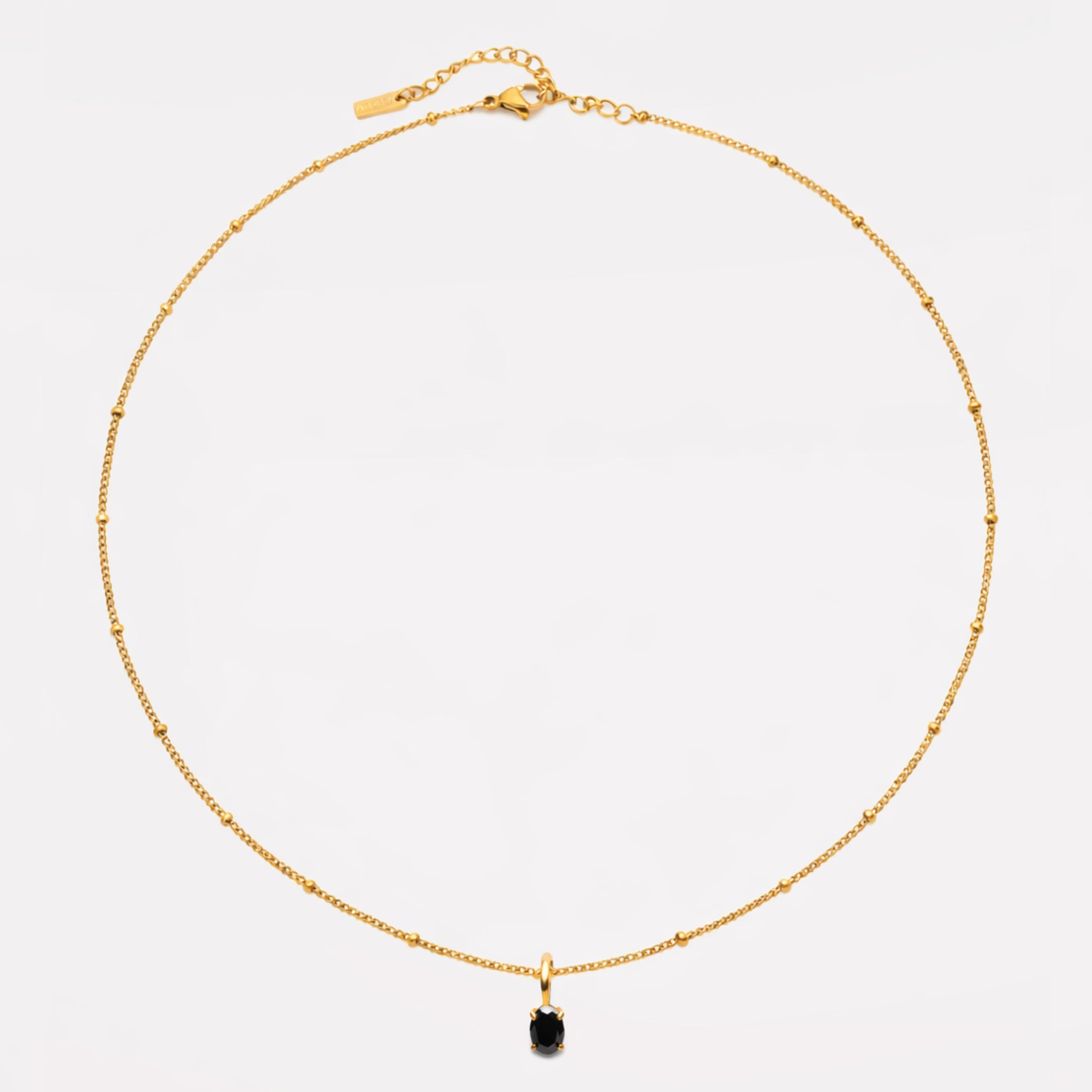 Athena Obsidian Necklace