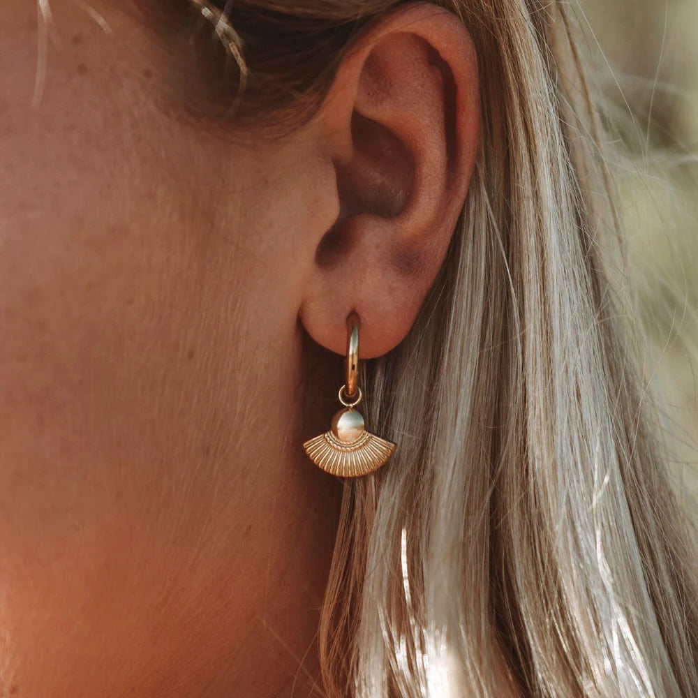 Athena Boho Hoop Earrings