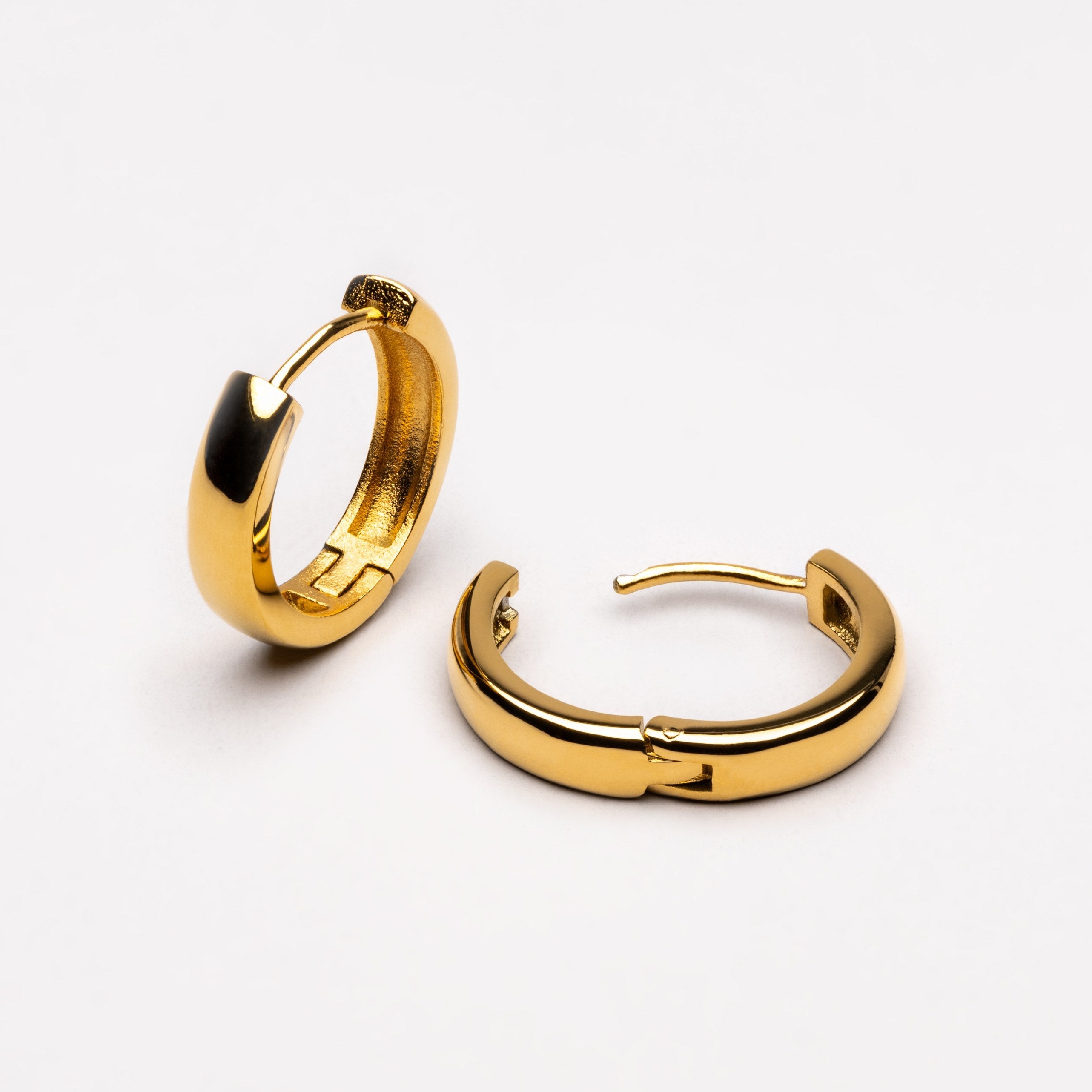 Athena Bold Huggie Hoops