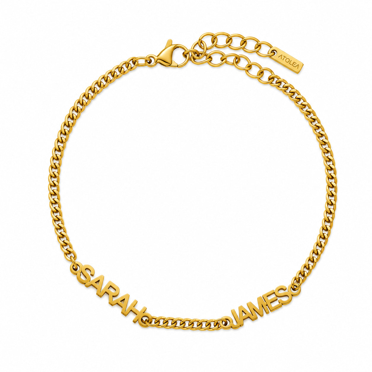 Athena Bold Name Bracelet