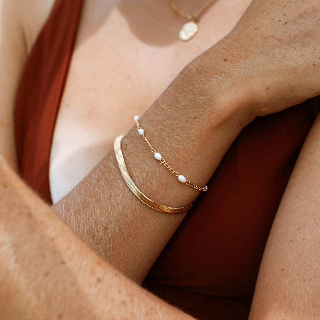 Athena "Lovina" Freshwater Pearl Bracelet