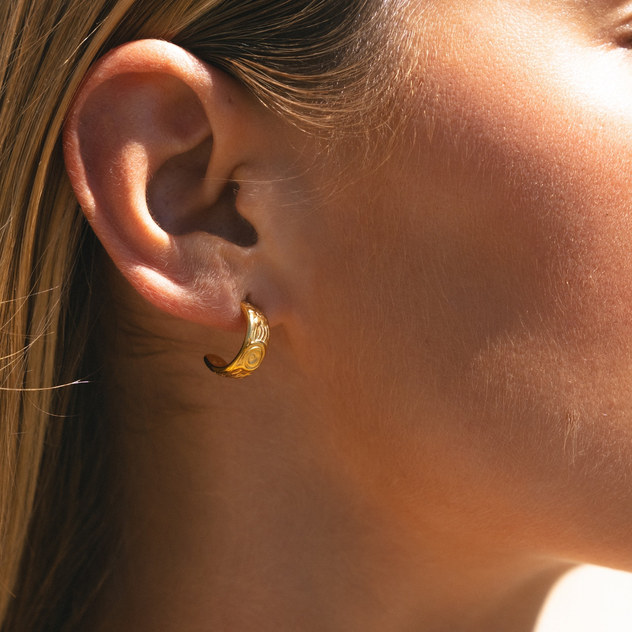 Athena Bloom Hoops