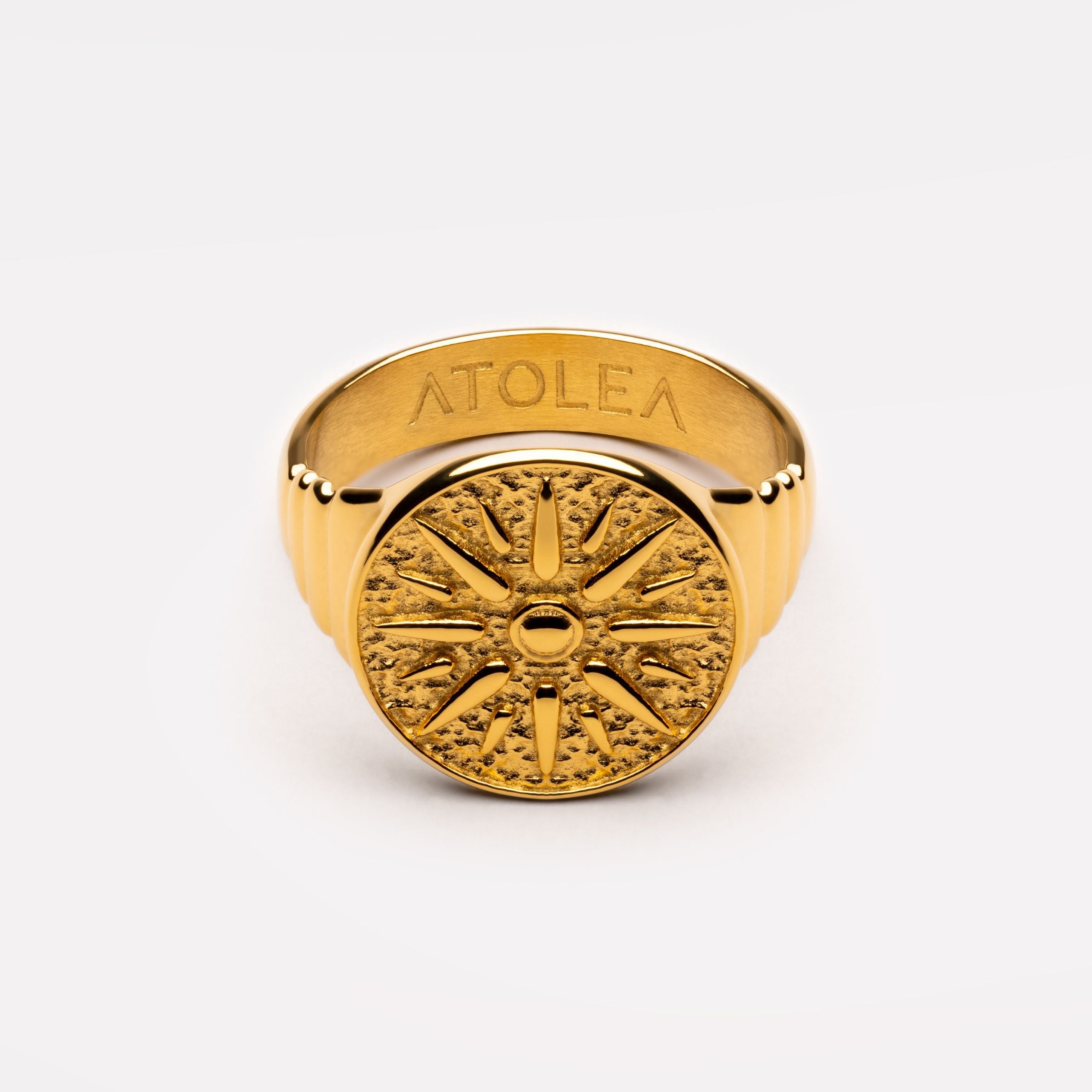 Athena Golden Sun Ring