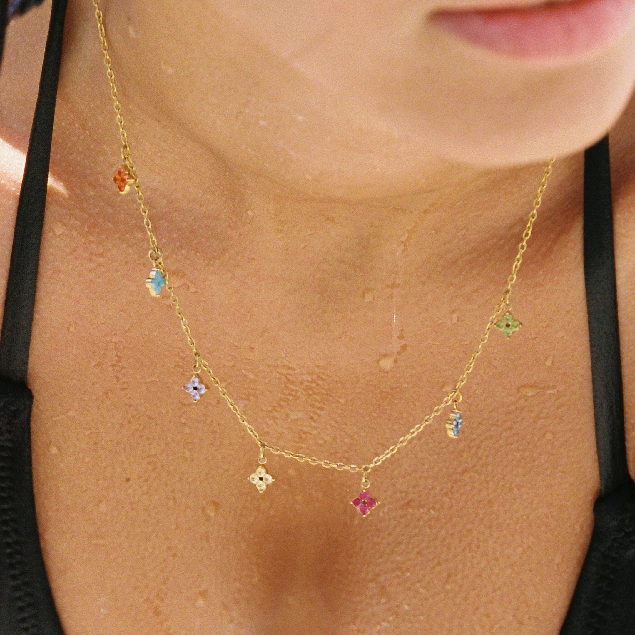 Athena Island Lights Choker
