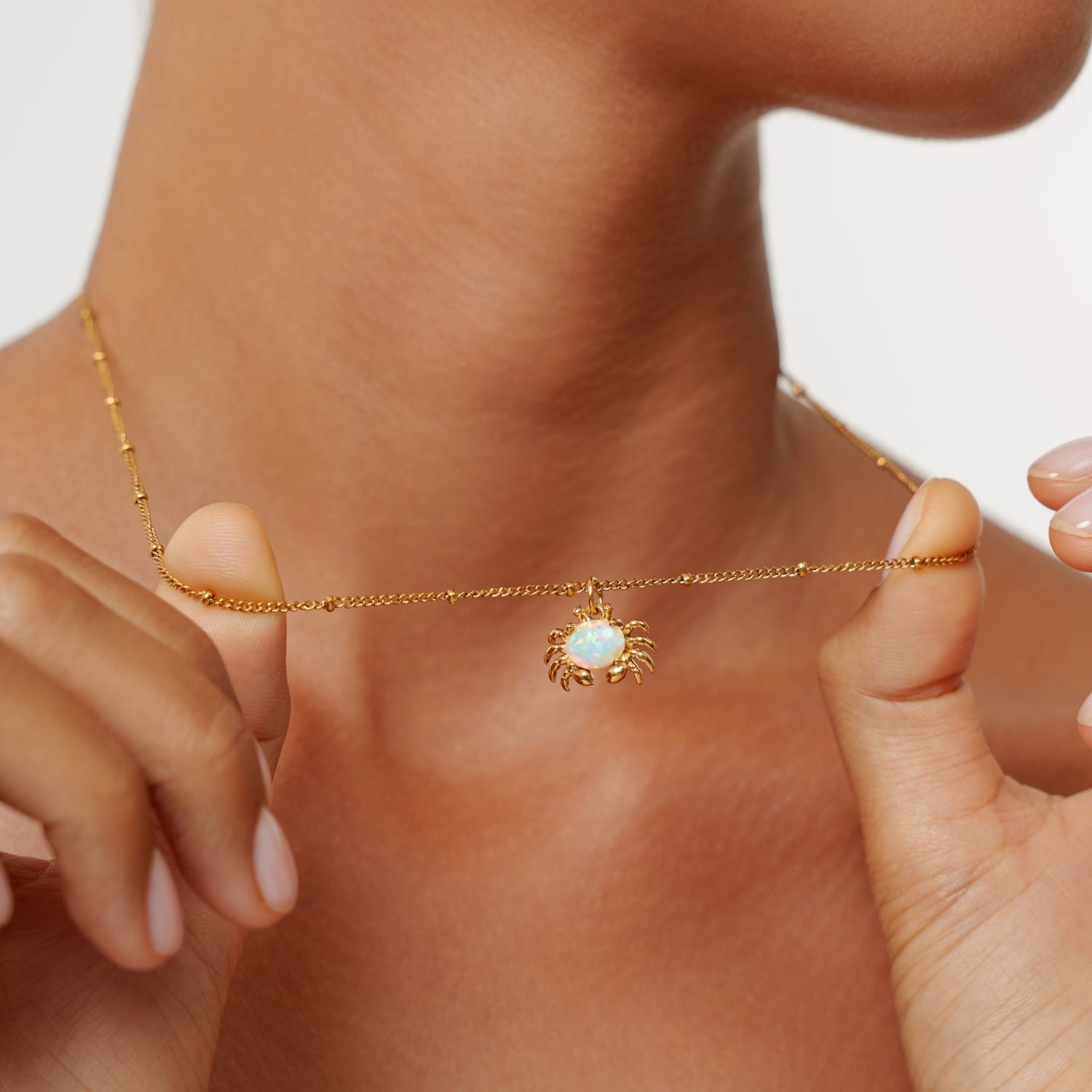 Athena Crab Necklace