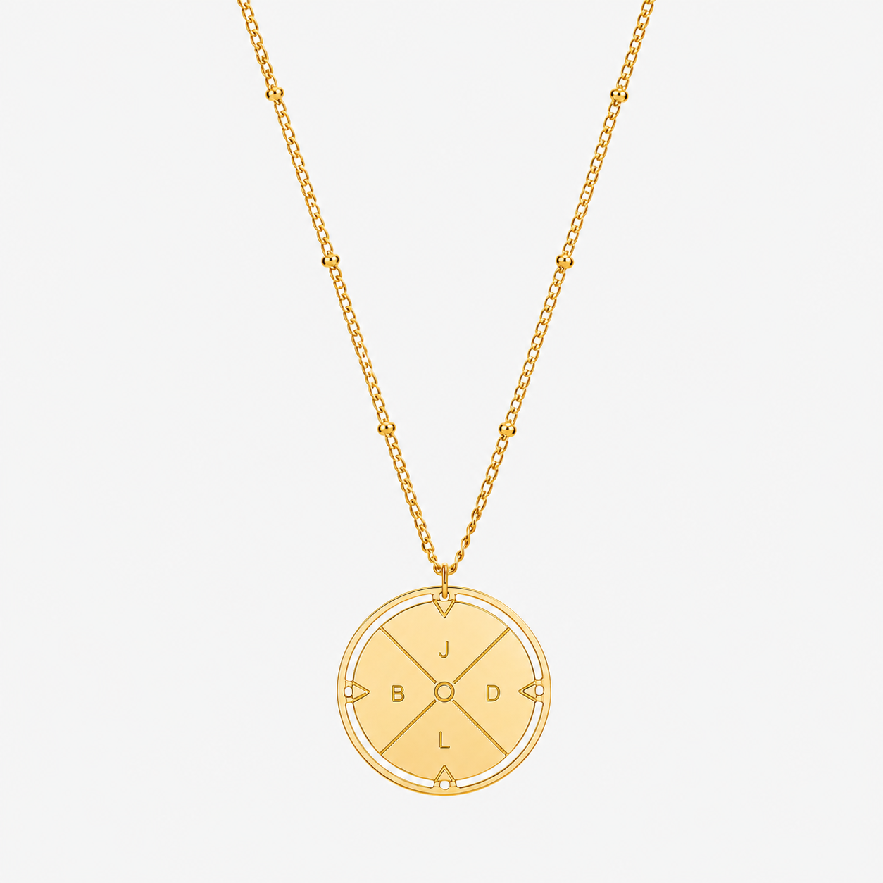 Athena Compass Necklace