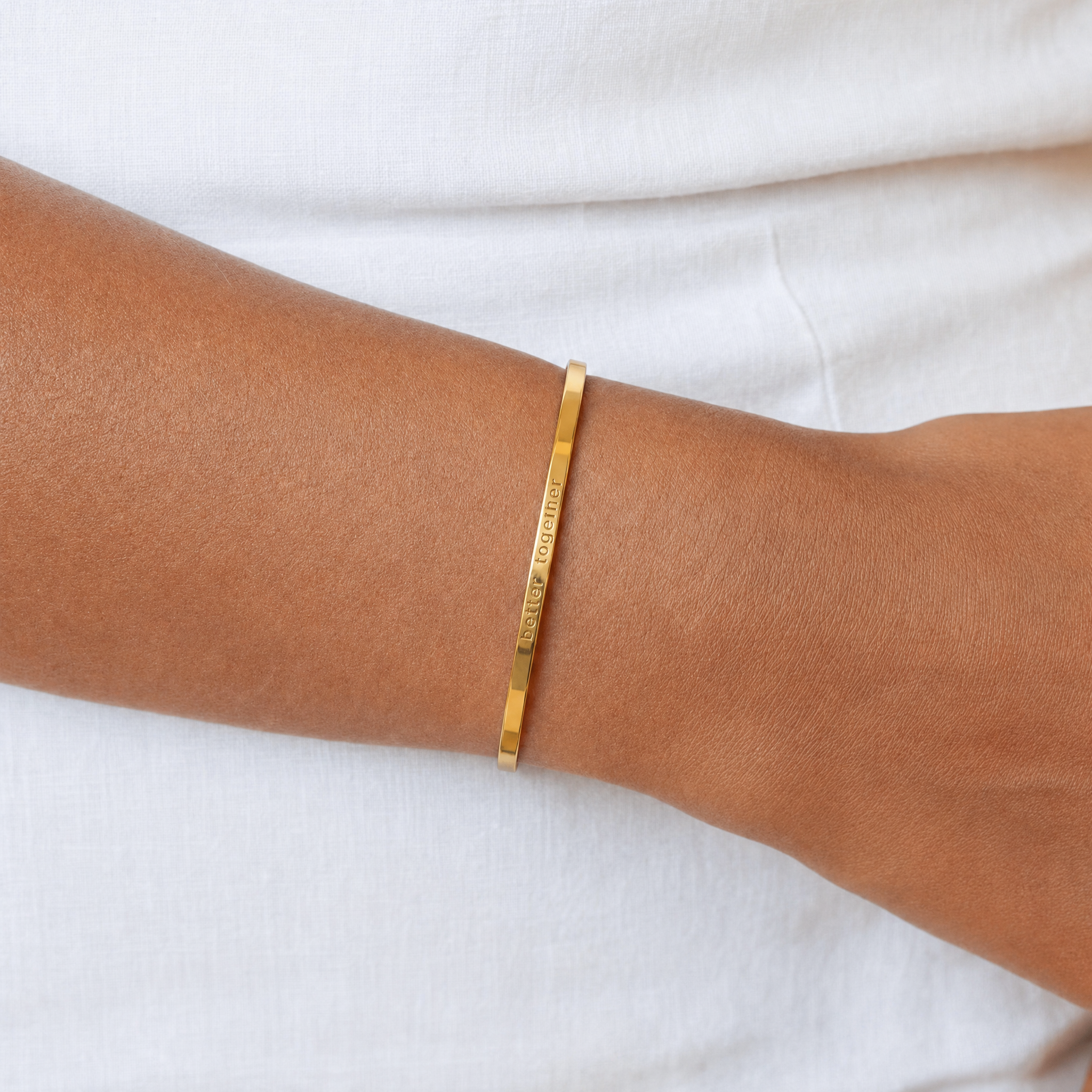 Athena Engravable Bangle