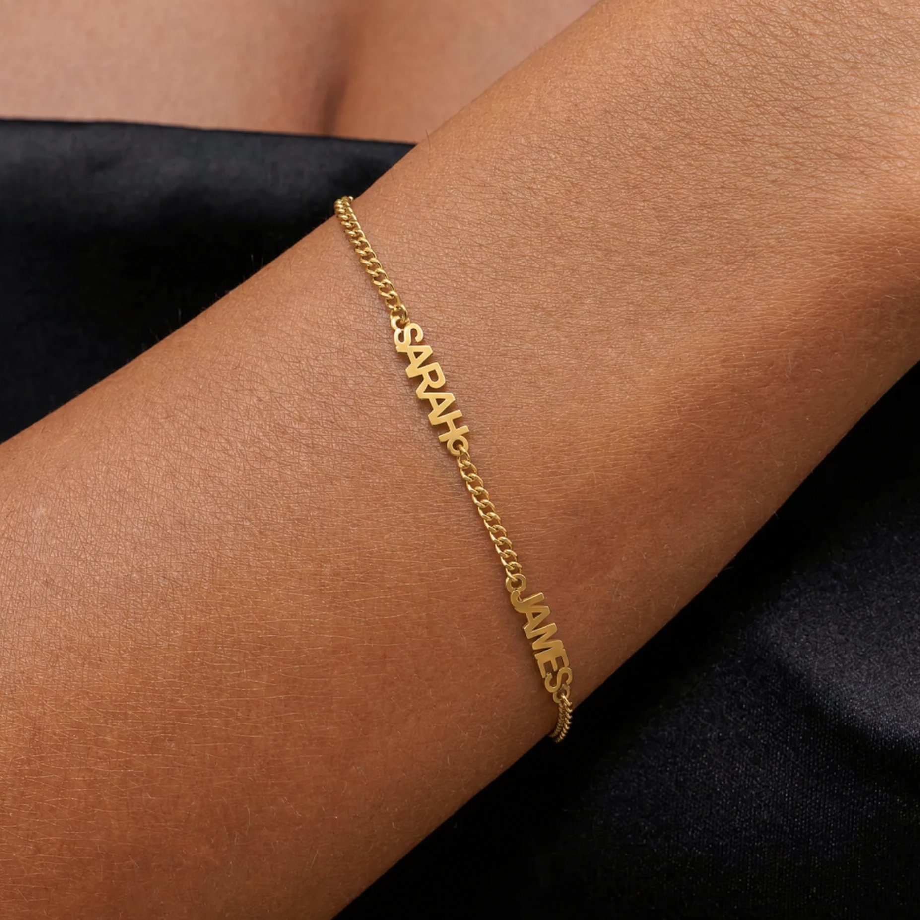Athena Bold Name Bracelet